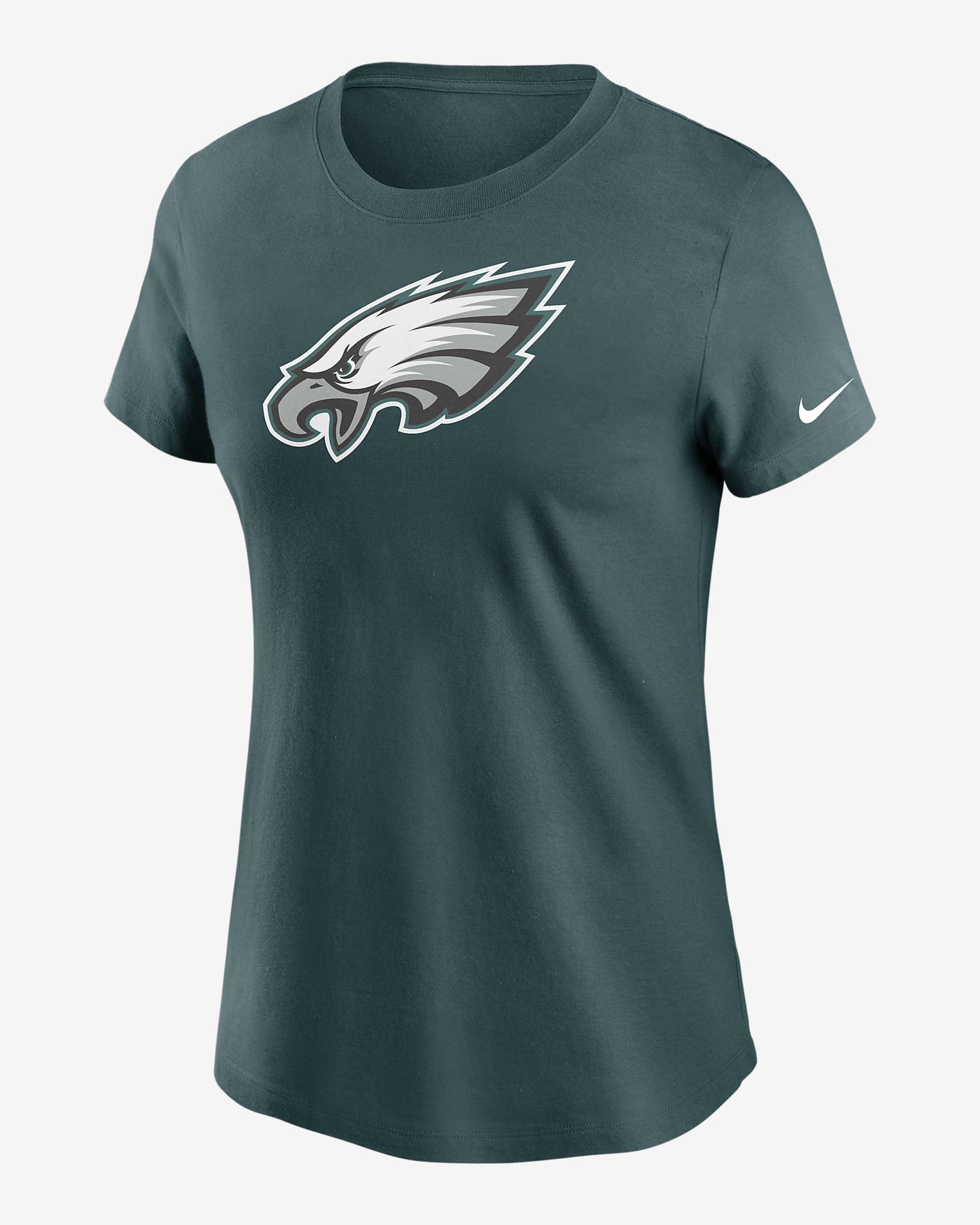 Nike Logo Essential Nfl Philadelphia Eagles Womens T Shirt