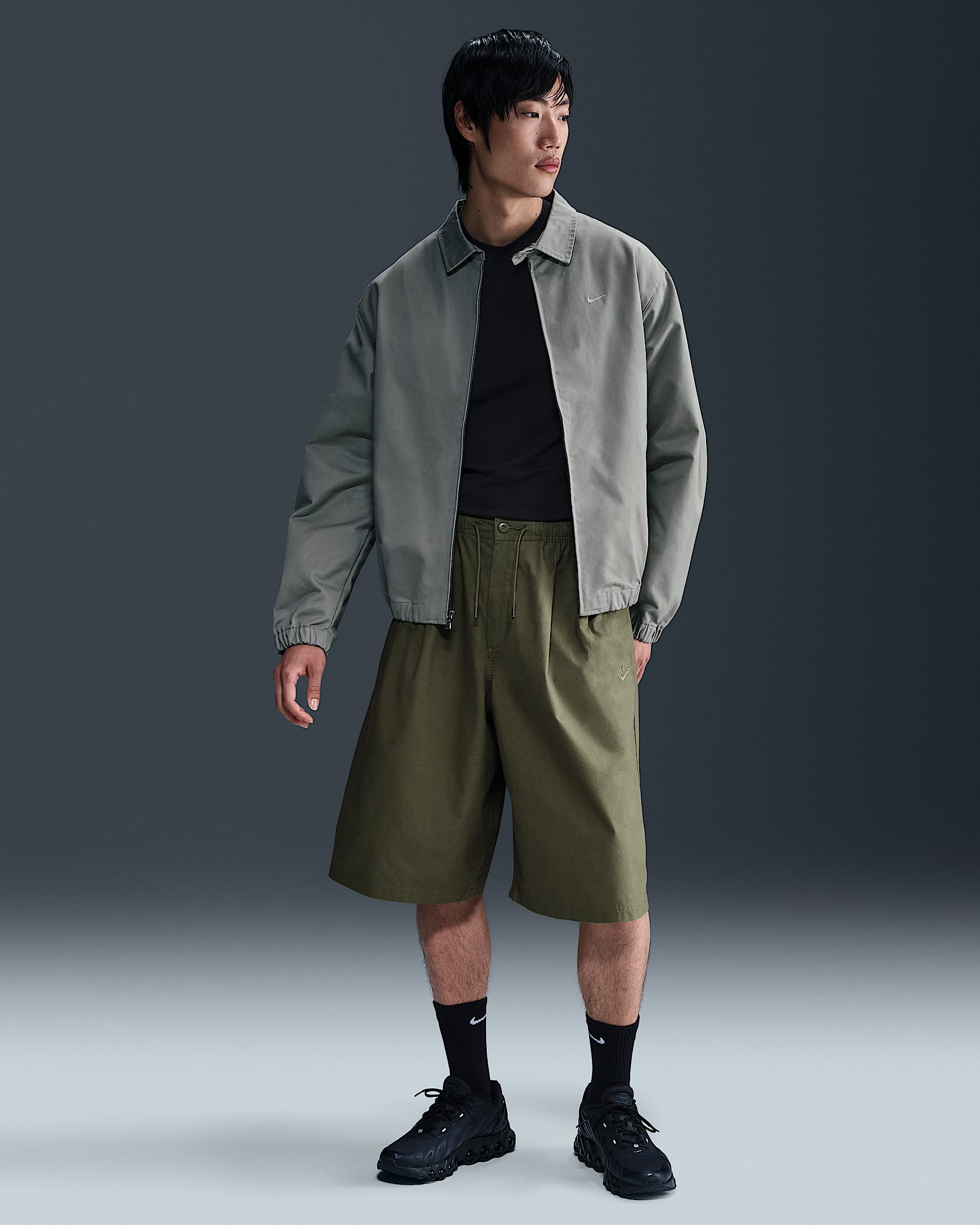 Shorts para hombre Nike Club - Oliva medio/Oliva medio
