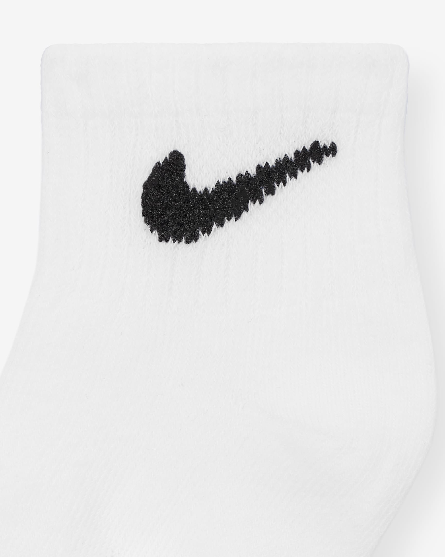 Calcetines al tobillo para bebé (12 a 24 meses) (6 pares) Nike Swoosh - Blanco