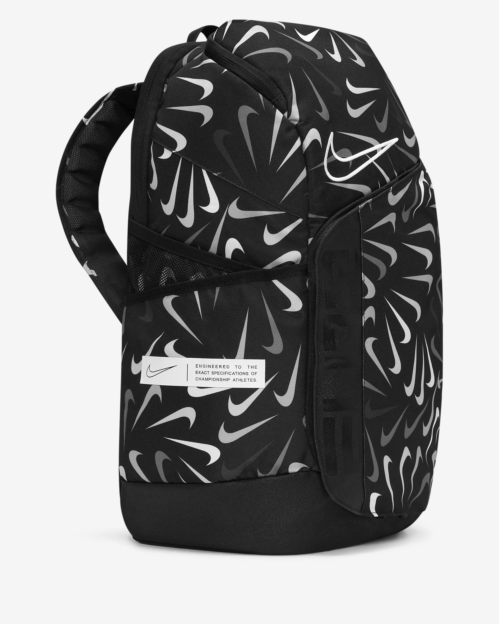 Nike Hoops Elite Pro Basketball Backpack (32L) - Black/Black/White