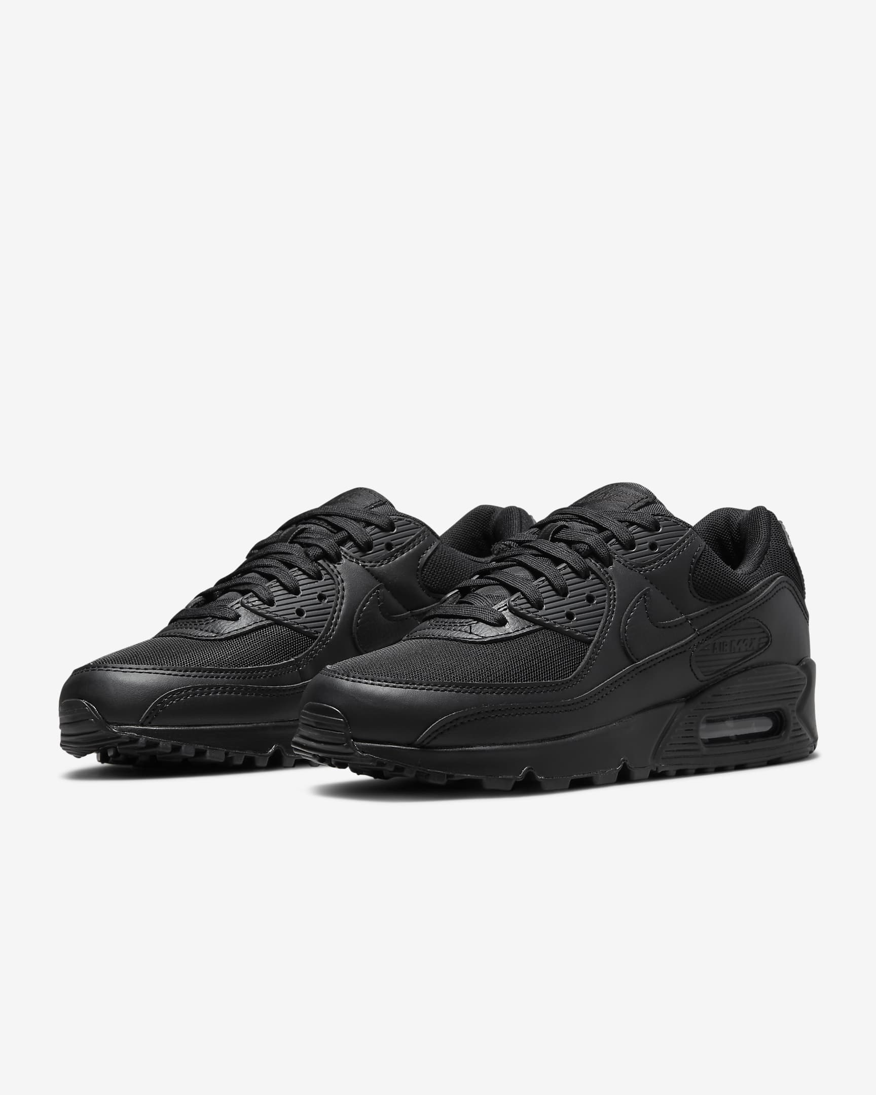 Nike Air Max 90-sko til kvinder - sort/sort/sort/sort