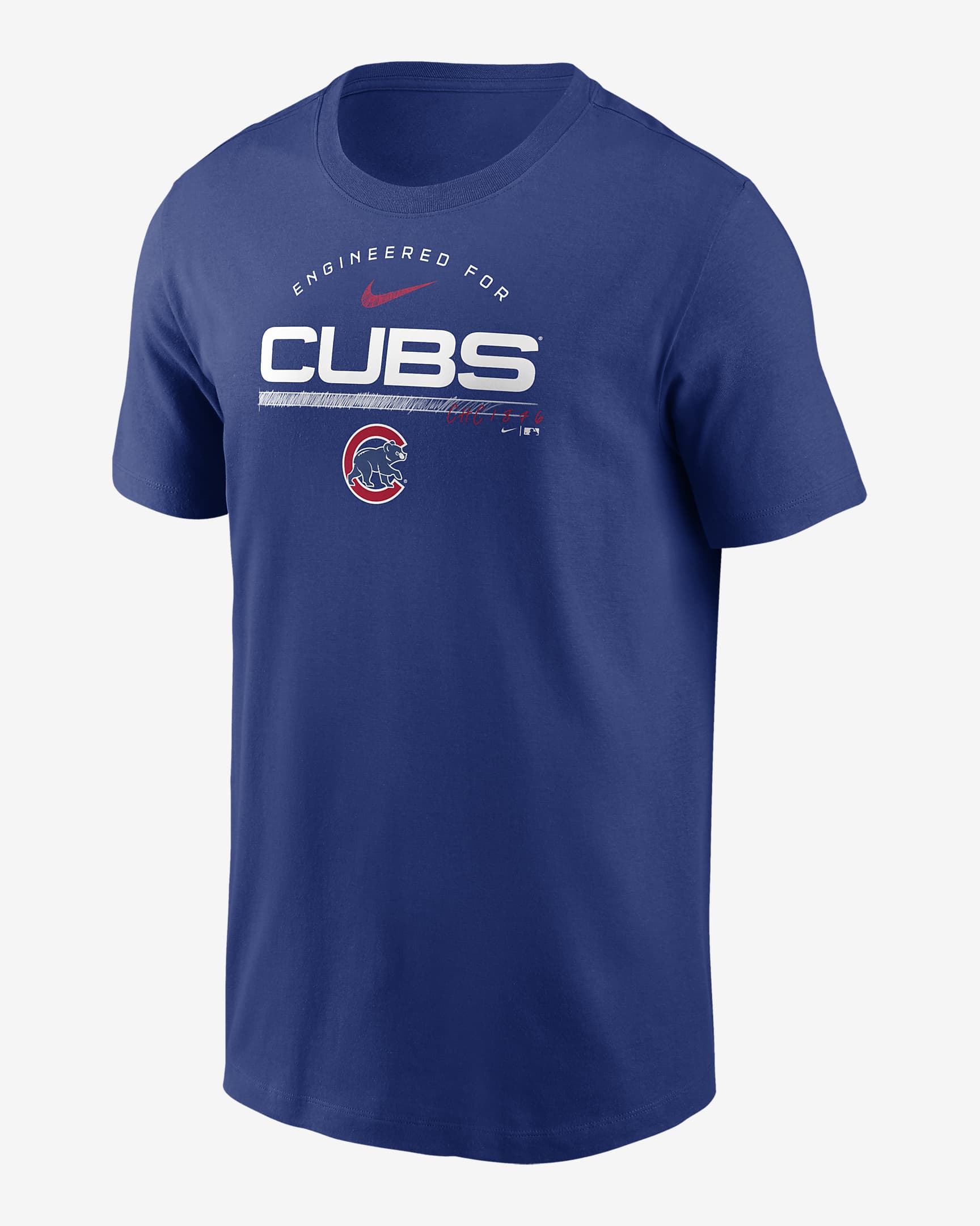 Nike Team Engineered (MLB Chicago Cubs) Men's T-Shirt. Nike.com