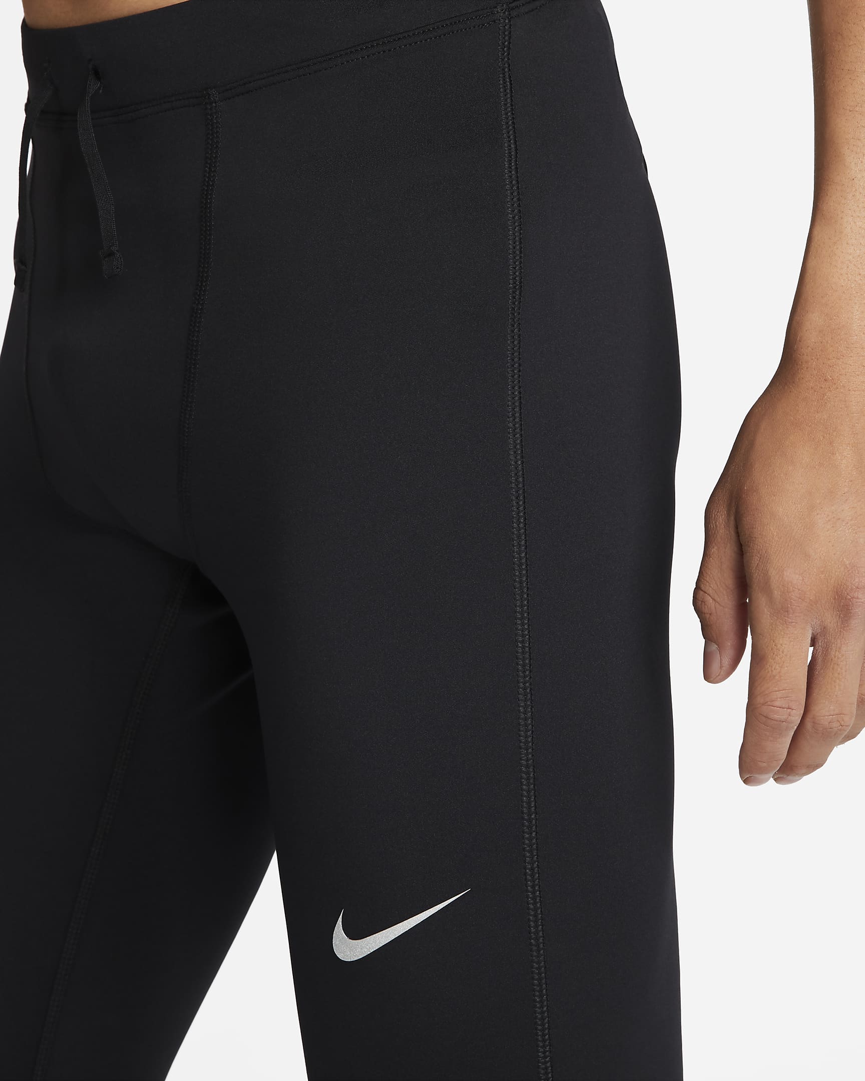 Nike Dri-FIT Challenger Men's Running Tights - Black