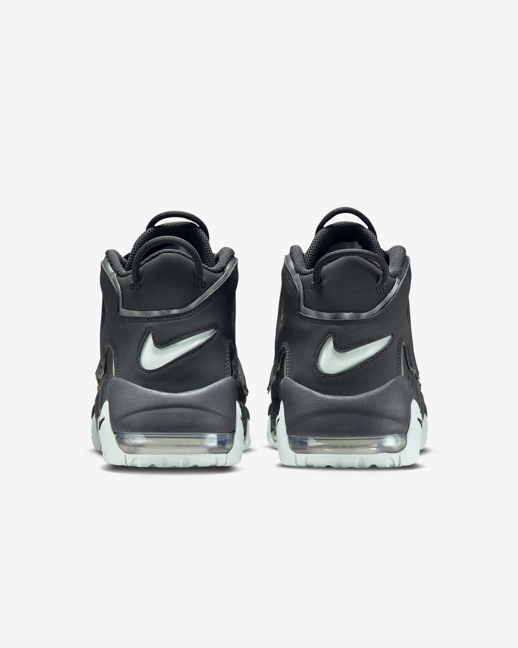 รองเท้าผู้ชาย Nike Air More Uptempo '96 - Dark Smoke Grey/Light Smoke Grey/Barely Green/Dark Smoke Grey