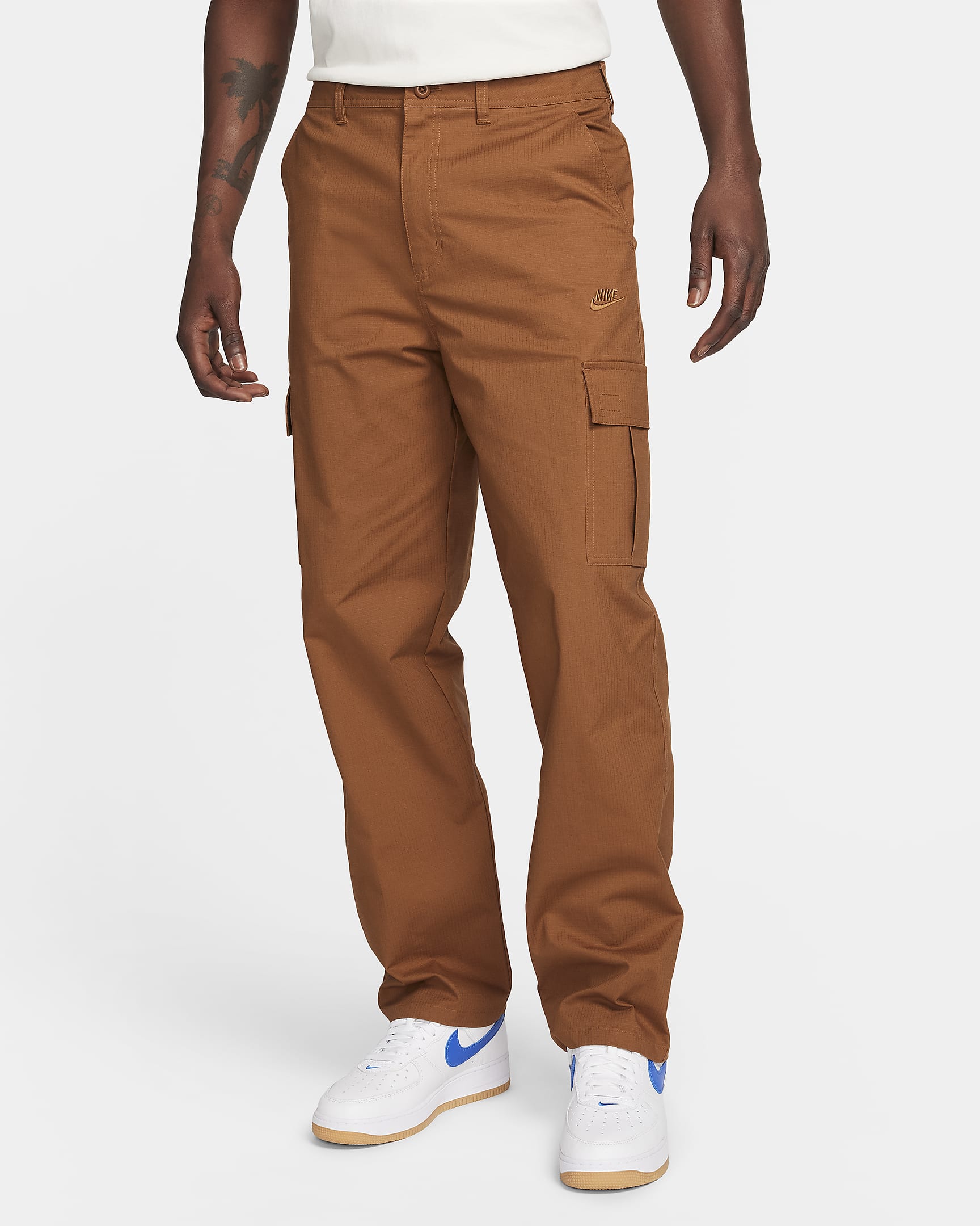 Nike Club cargobroek voor heren - Light British Tan/Light British Tan