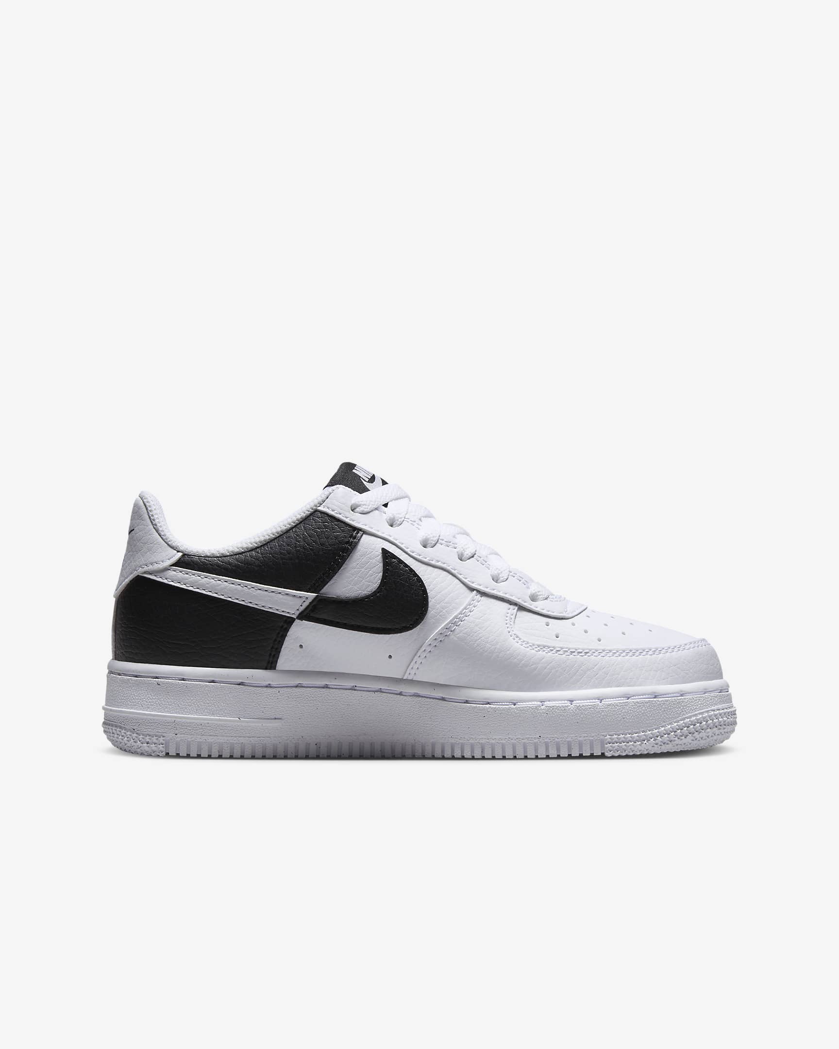 Nike Air Force 1 Next Nature Older Kids' Shoes - White/Black