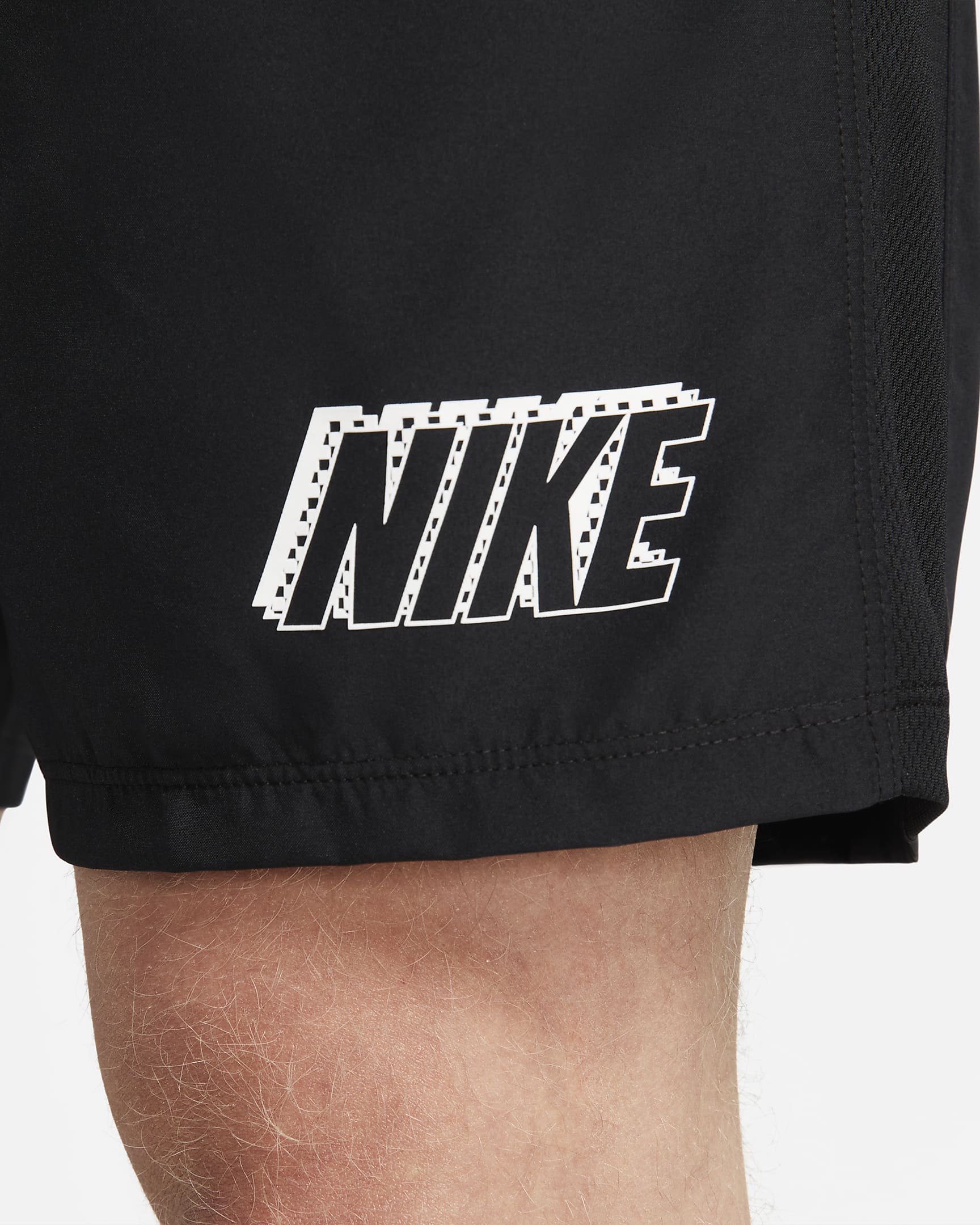 Nike Academy Men's Dri-FIT Soccer Shorts - Black/Black/White