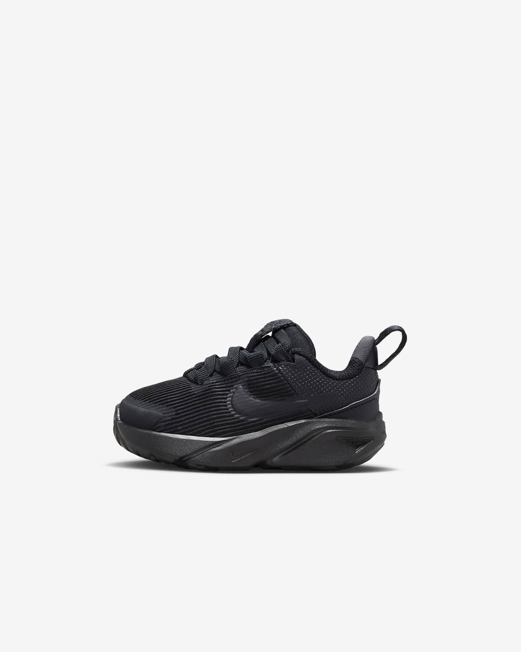 Nike Star Runner 4 cipő babáknak - Fekete/Fekete/Anthracite/Fekete