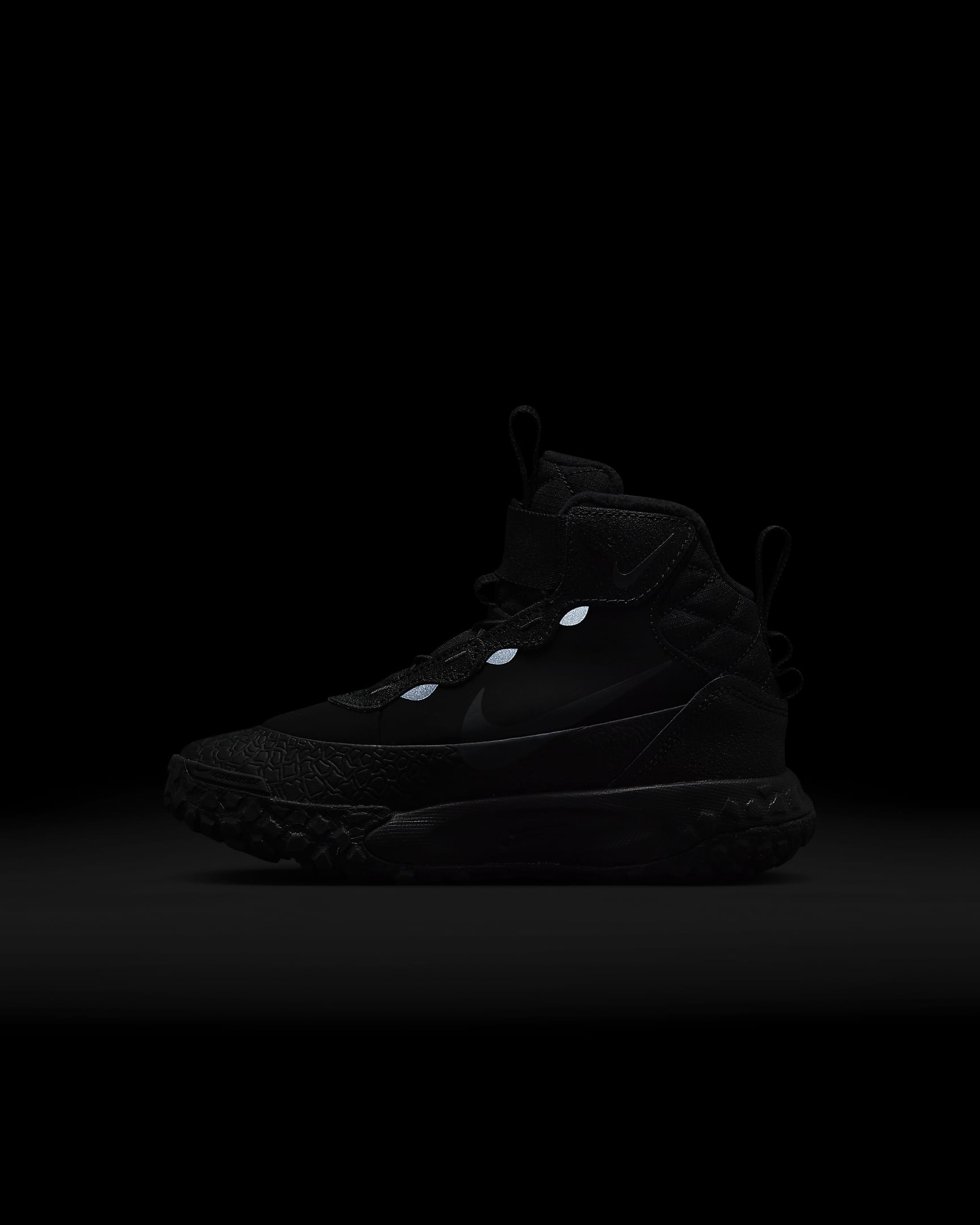 Nike Terrascout høye sko til små barn - Svart/Anthracite