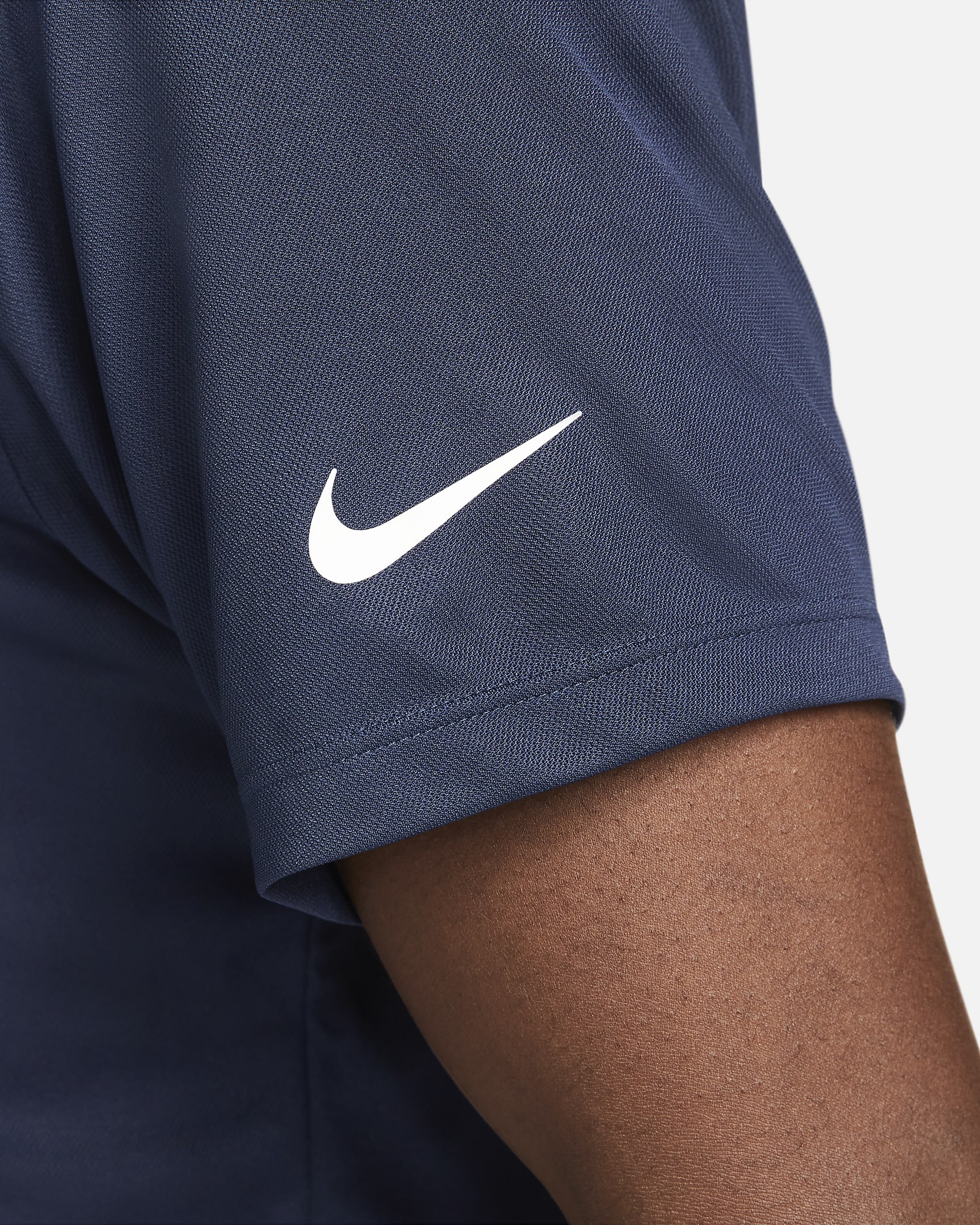 Nike Dri-FIT Victory Golf-Poloshirt für Herren - College Navy/Weiß