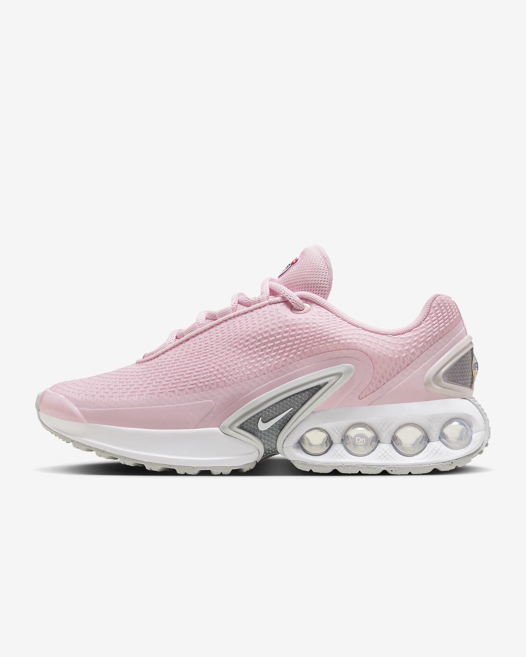 Nike Air Max Dn SE 女鞋 - Pink Foam/Metallic Silver/白色/白色