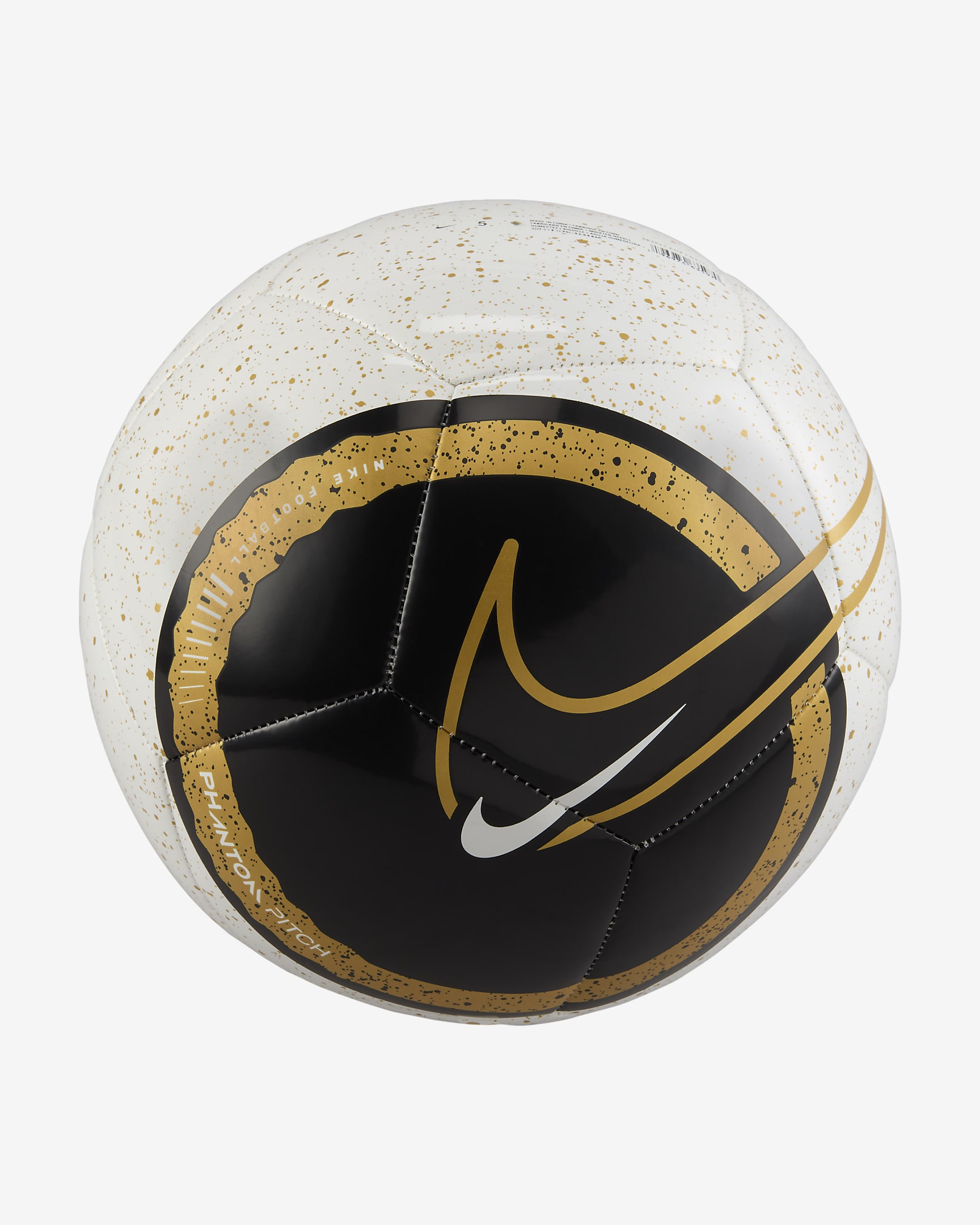 Nike Phantom Football - White/Black/Gold/Gold