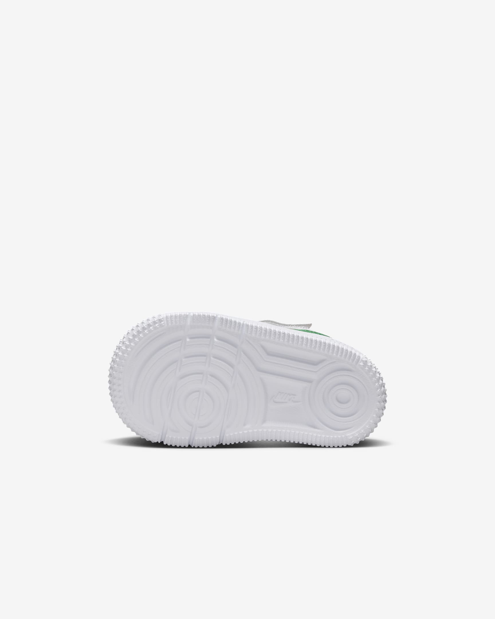 Nike Force 1 Low EasyOn Baby/Toddler Shoes - White/White/Malachite