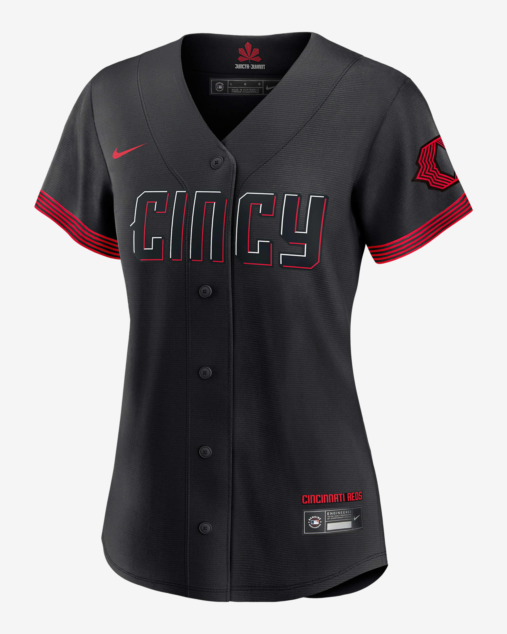 Jersey de béisbol Replica para mujer MLB Cincinnati Reds City Connect