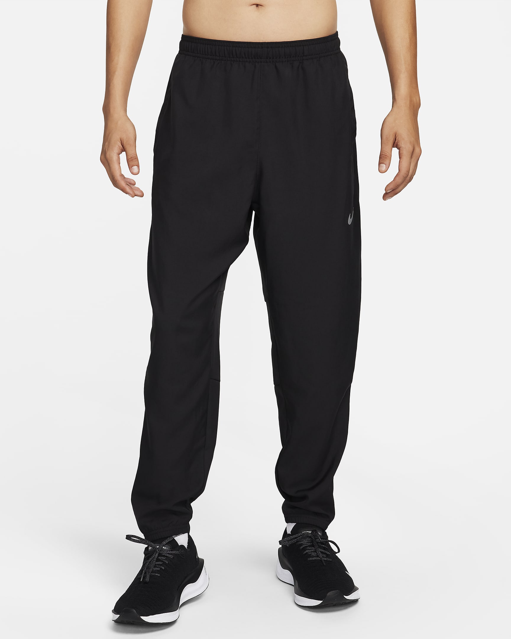 Pantaloni da running in tessuto Dri-FIT Nike Challenger – Uomo - Nero/Nero