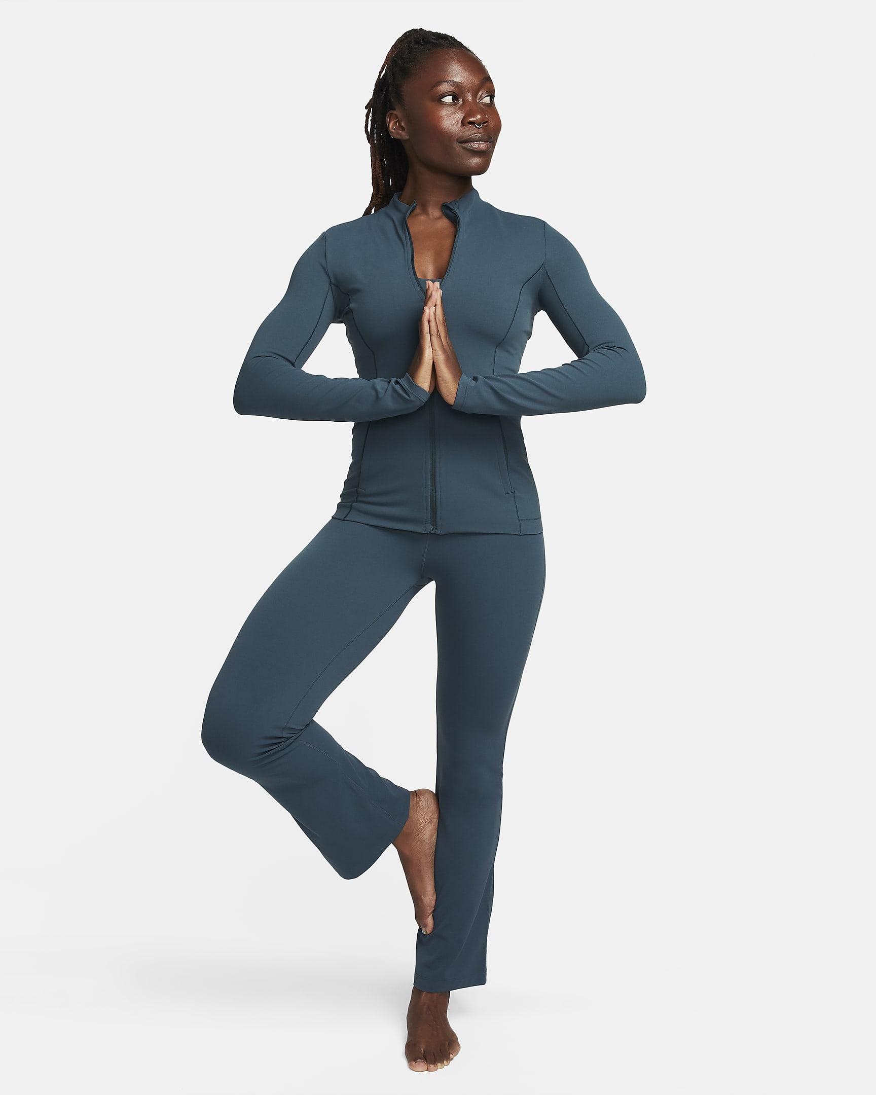 Nike Yoga DriFIT Luxe Women's Fitted Jacket.