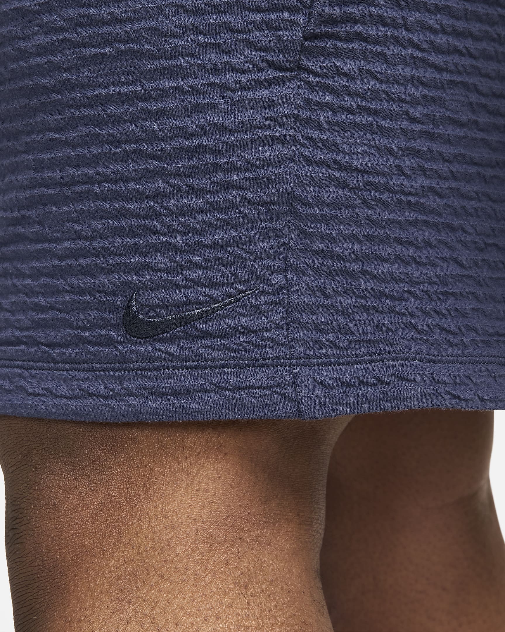 Nike Yoga Men's Dri-FIT 7" Unlined Shorts - Thunder Blue/Thunder Blue