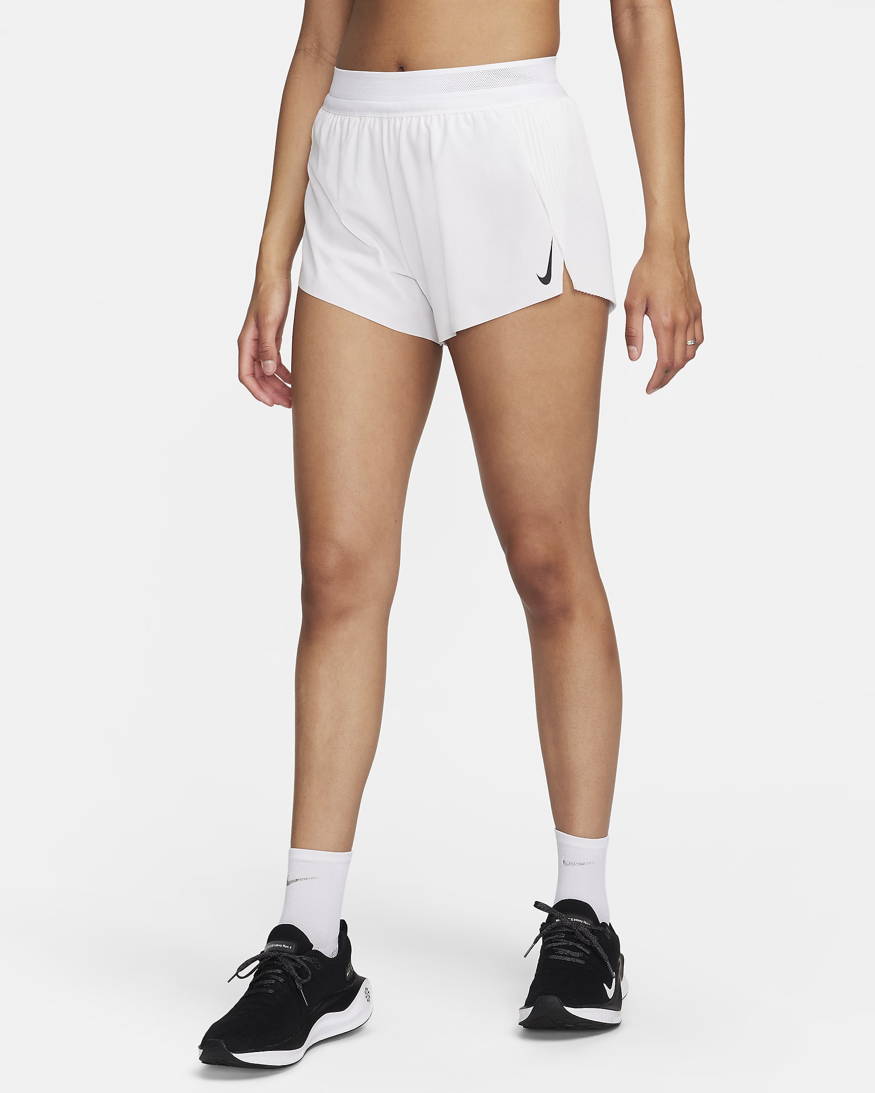 Nike AeroSwift Women's Dri-FIT ADV Mid-Rise Brief-Lined 8cm (approx ...