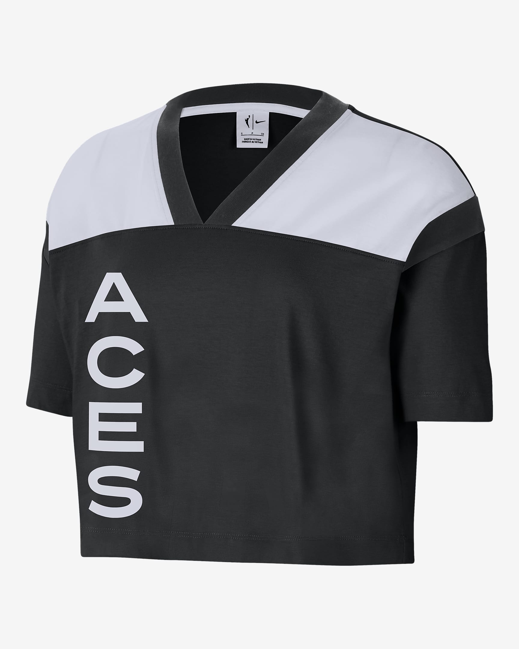 Playera Nike WNBA para mujer Las Vegas Aces - Negro/Blanco/Negro/Blanco