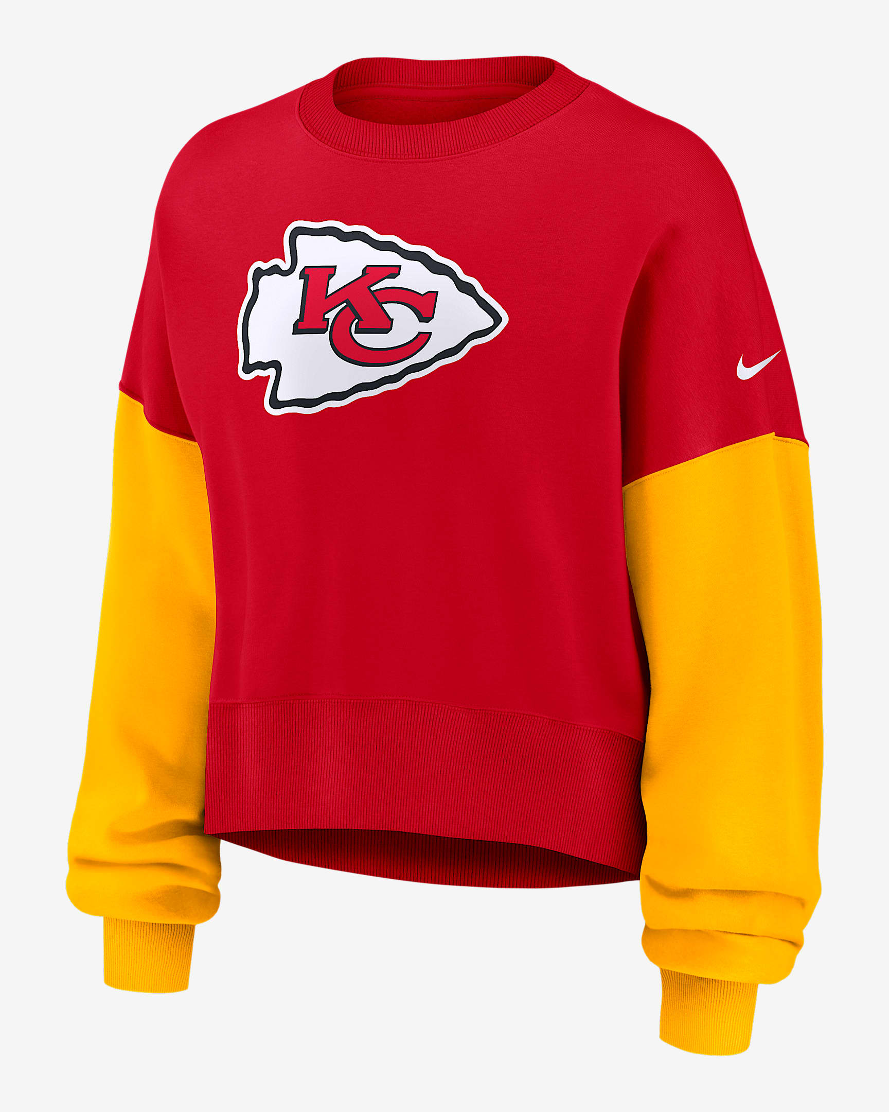 Kansas City Chiefs Women's Nike NFL Pullover Crew - Red