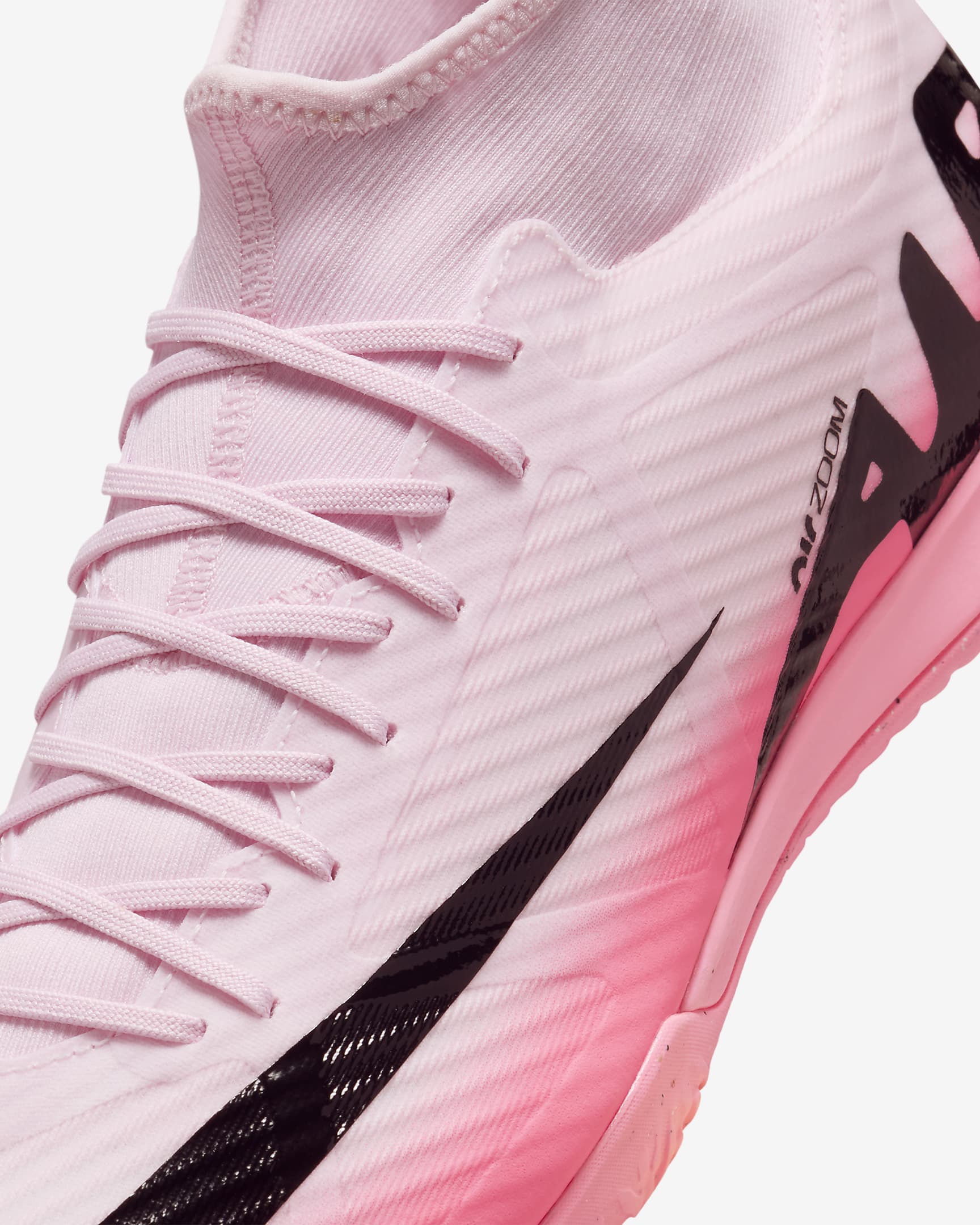 Nike Mercurial Superfly 9 Academy IC High-Top Soccer Shoes - Pink Foam/Black