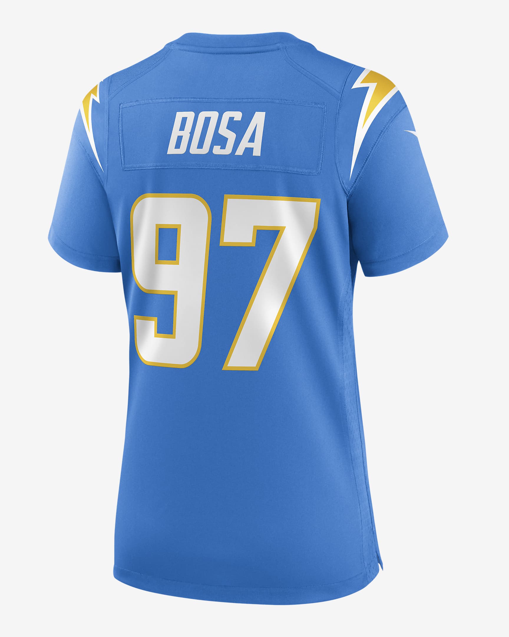 NFL Los Angeles Chargers (Joey Bosa) Women's Game Football Jersey - Italy Blue