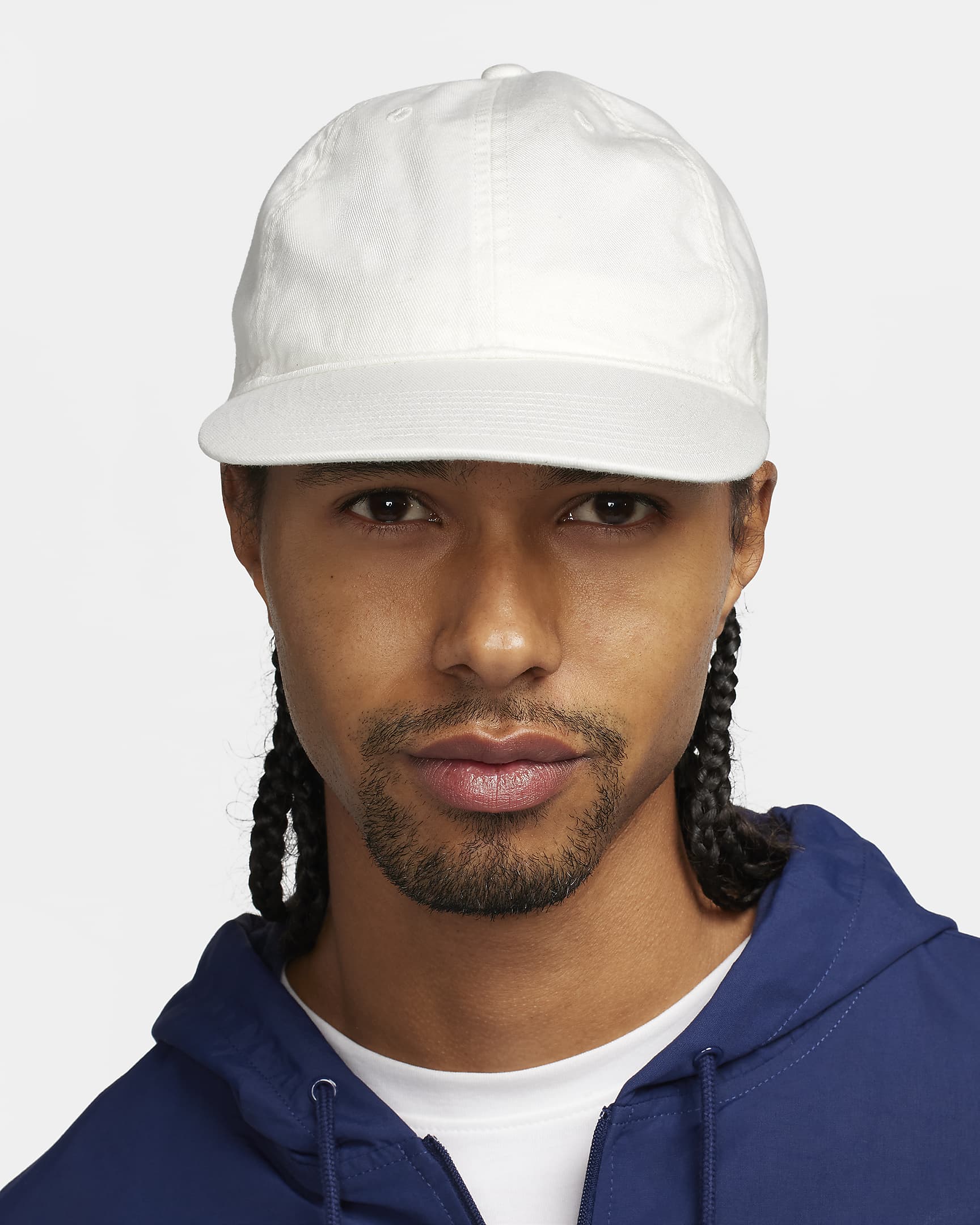 Nike Club Unstructured Flat-Bill Cap - Sail/Sail