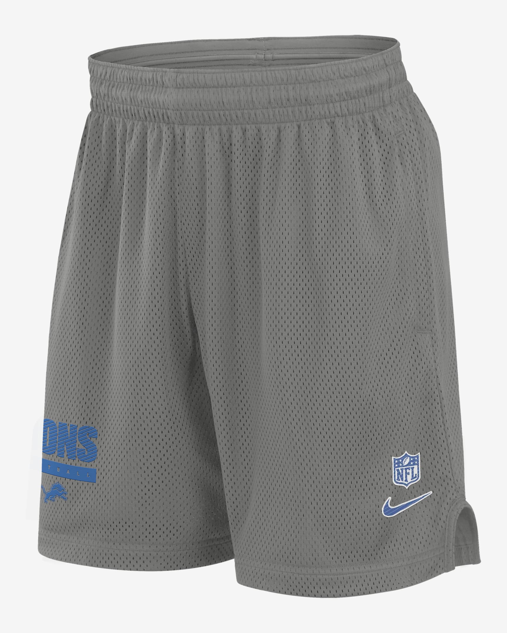 Detroit Lions Sideline Men's Nike Dri-FIT NFL Shorts - Grey