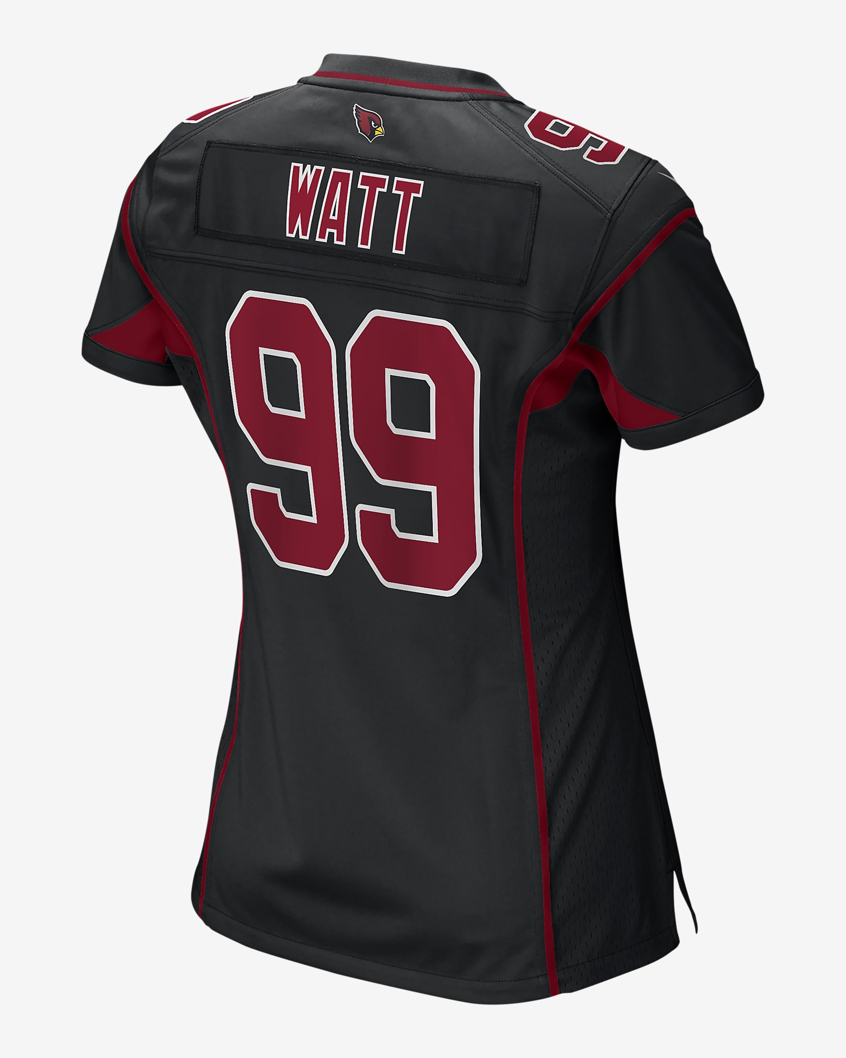 Jersey de fútbol americano Game para hombre (J.J. Watt) Camiseta de fútbol americano para mujer - Negro