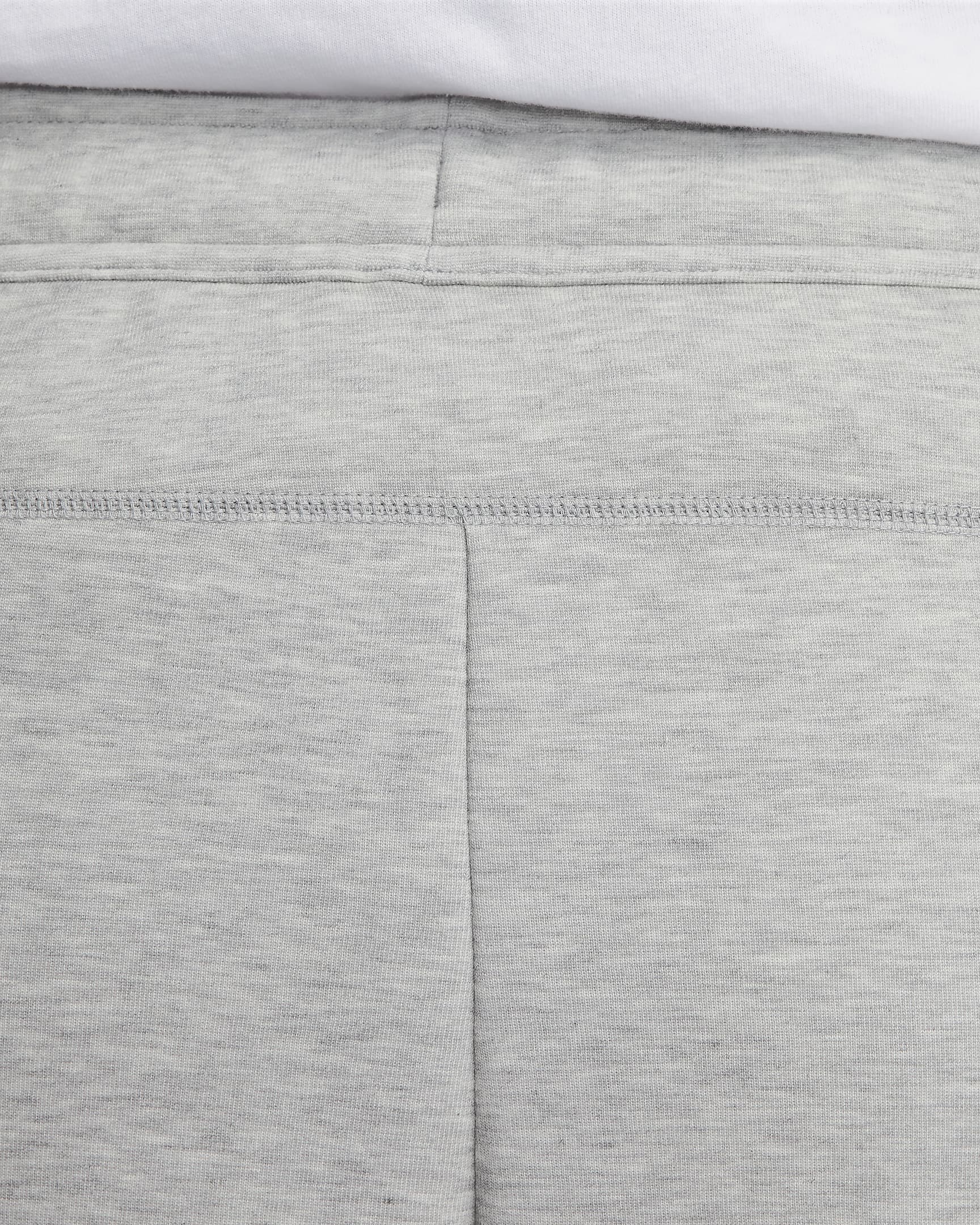 Nike Sportswear Tech Fleece Herrenshorts - Dark Grey Heather/Schwarz