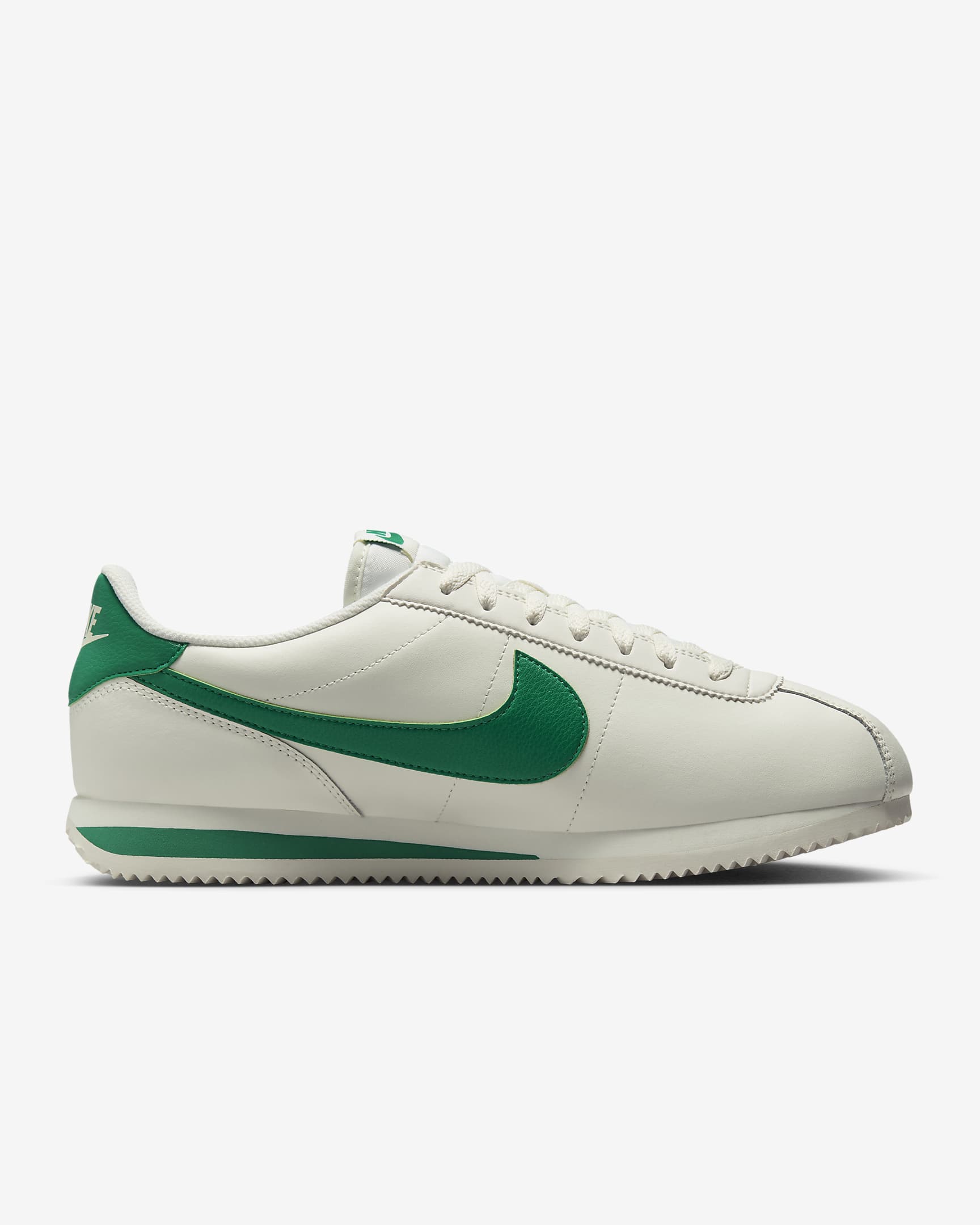 Nike Cortez 男鞋 - Sail/Stadium Green