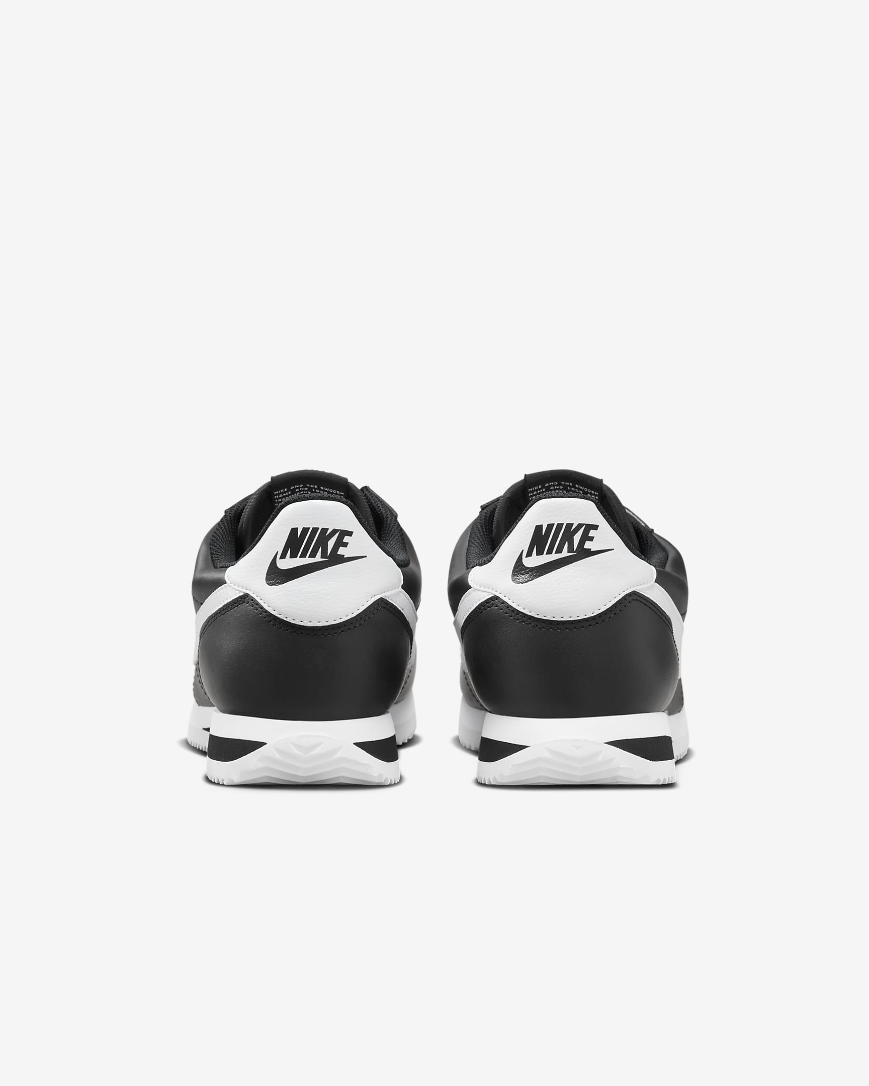 Nike Cortez Men's Shoes - Black/White