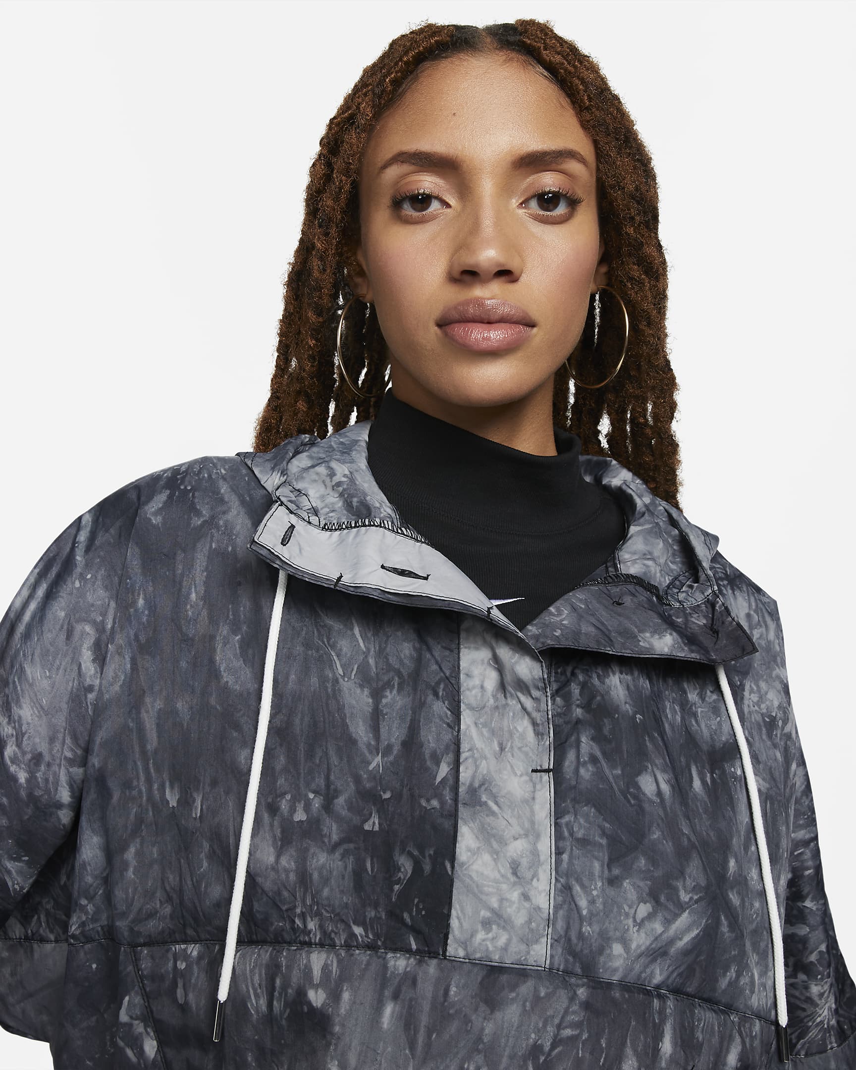 Nike Sportswear Women's Woven Wave Dye Jacket. Nike HR