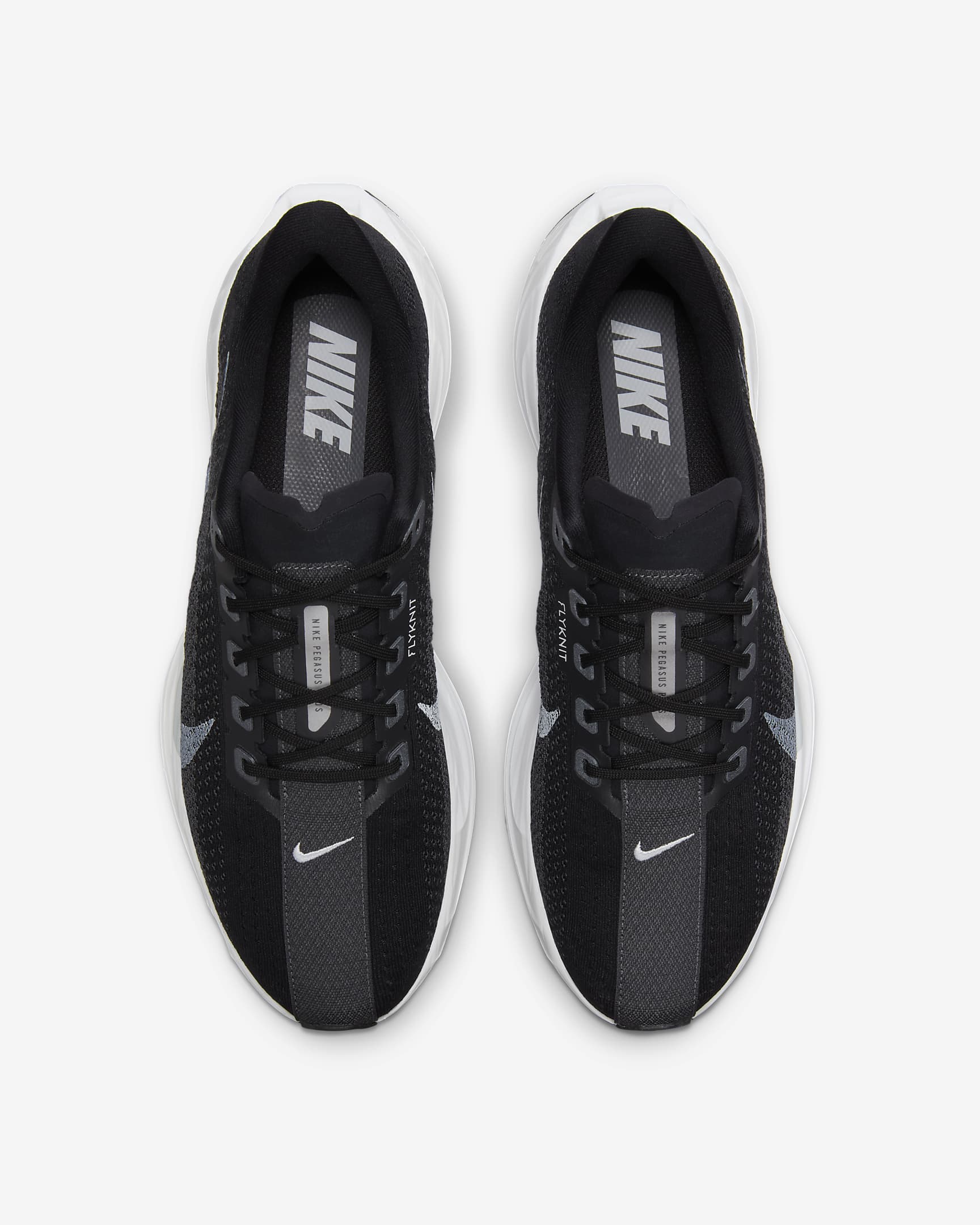 Nike Pegasus Plus Straßenlaufschuh (Herren) - Schwarz/Anthracite/Weiß/Pure Platinum