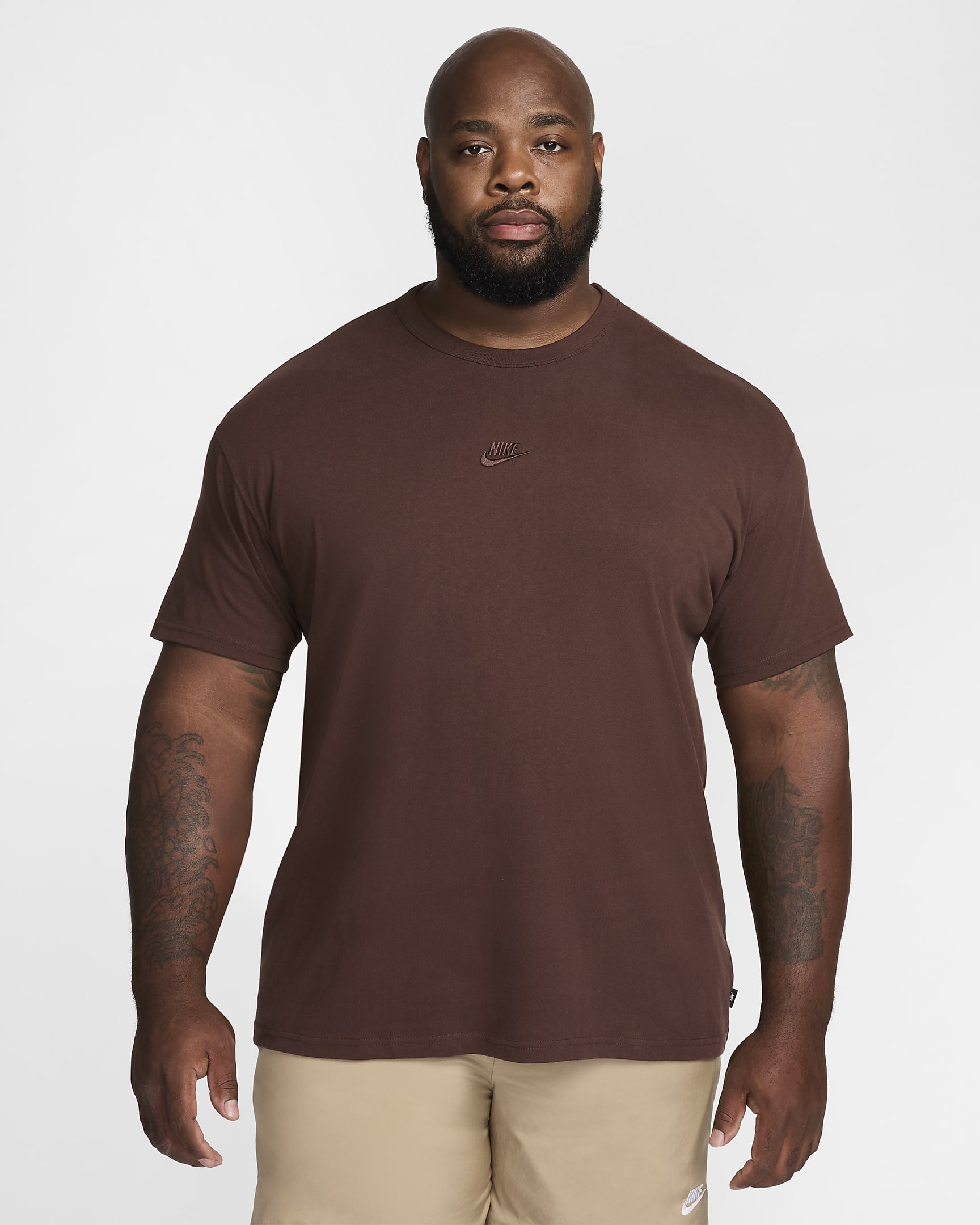 Nike Sportswear Premium Essentials Men's T-Shirt - Earth