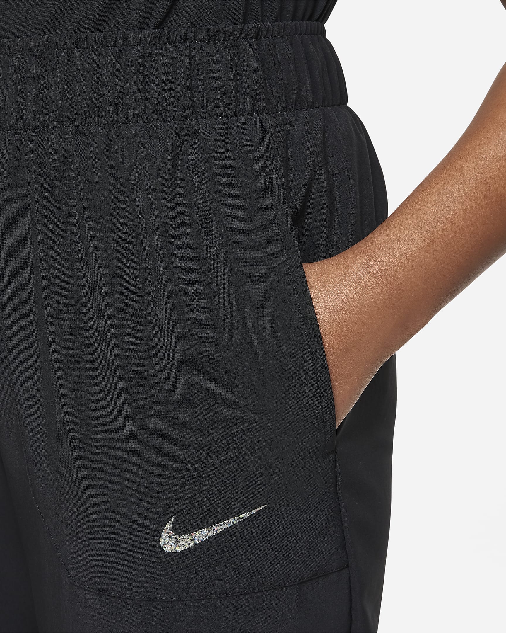 Nike Yoga Dri-FIT Big Kids' (Girls') Pants (Extended Size). Nike.com