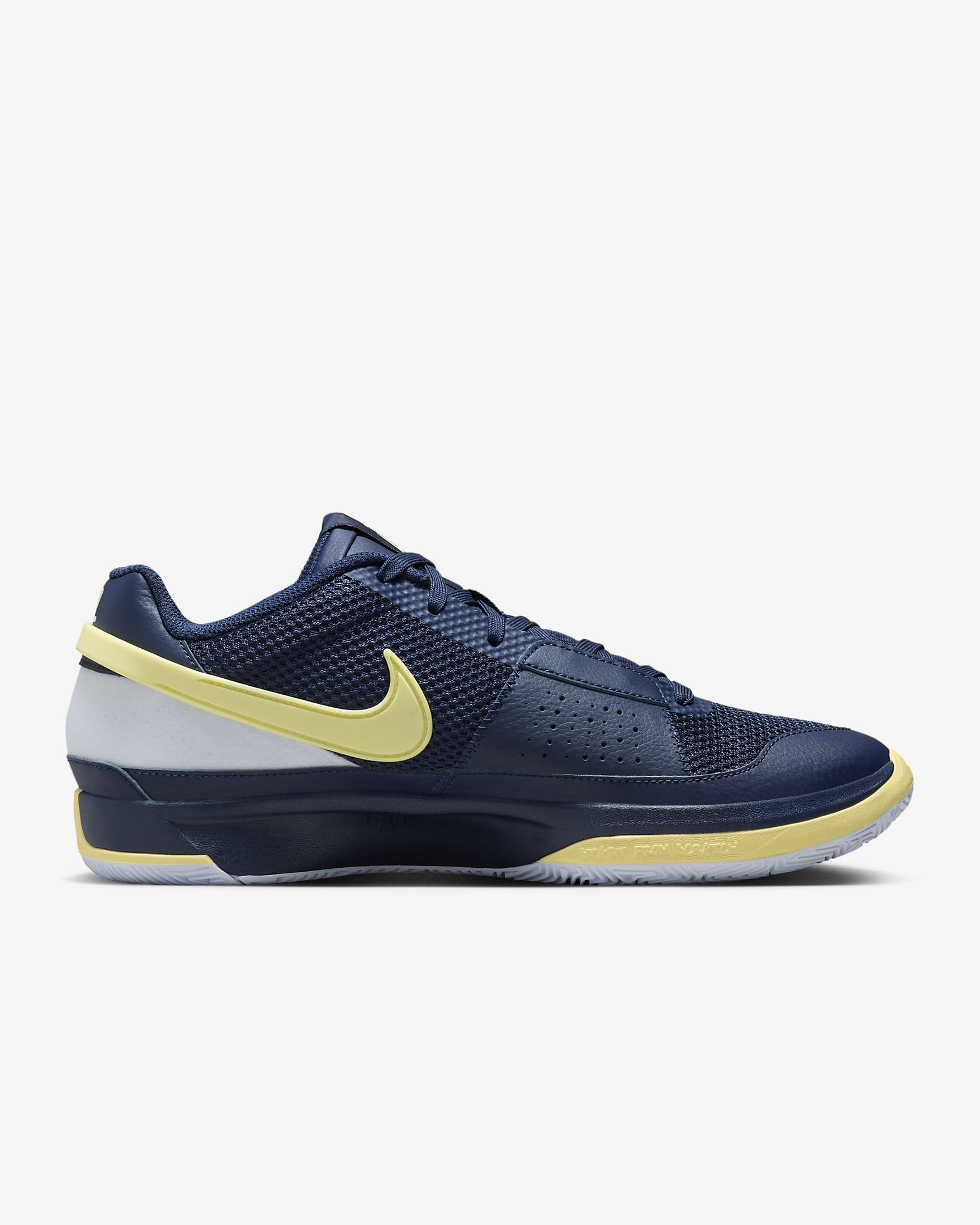 JA 1 Basketball Shoes - Midnight Navy/Football Grey/Light Laser Orange