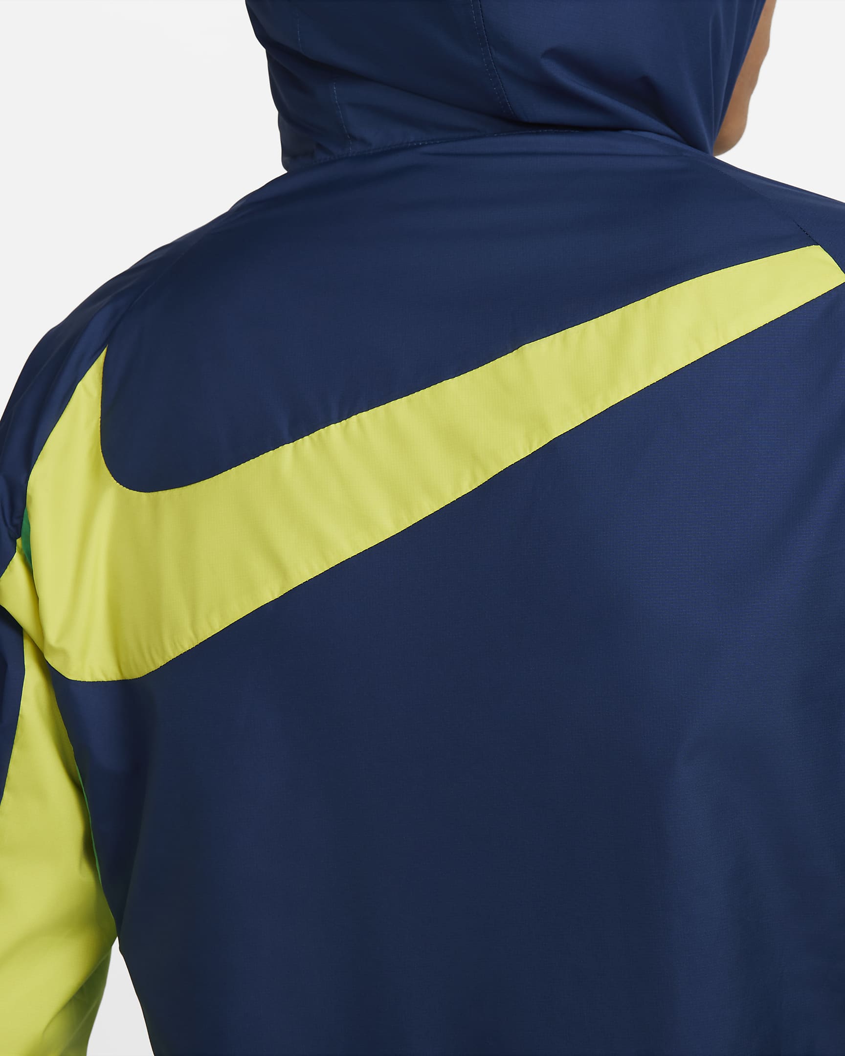 Brazil AWF Women's FullZip Football Jacket. Nike LU
