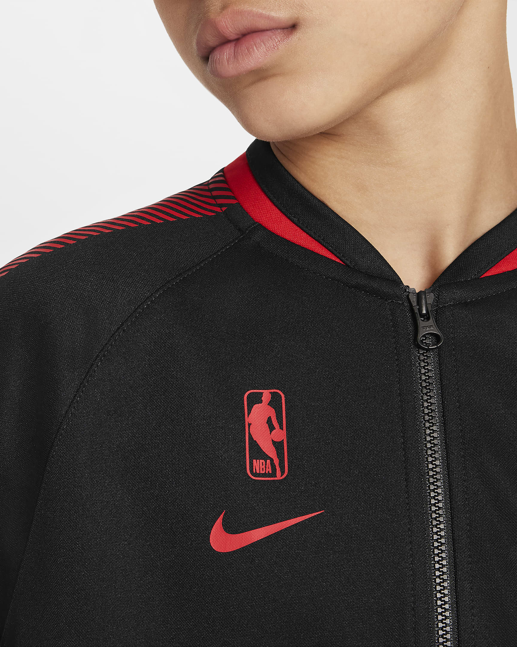 Fato de treino NBA Nike Dri-FIT Chicago Bulls Starting 5 Courtside Júnior - Preto