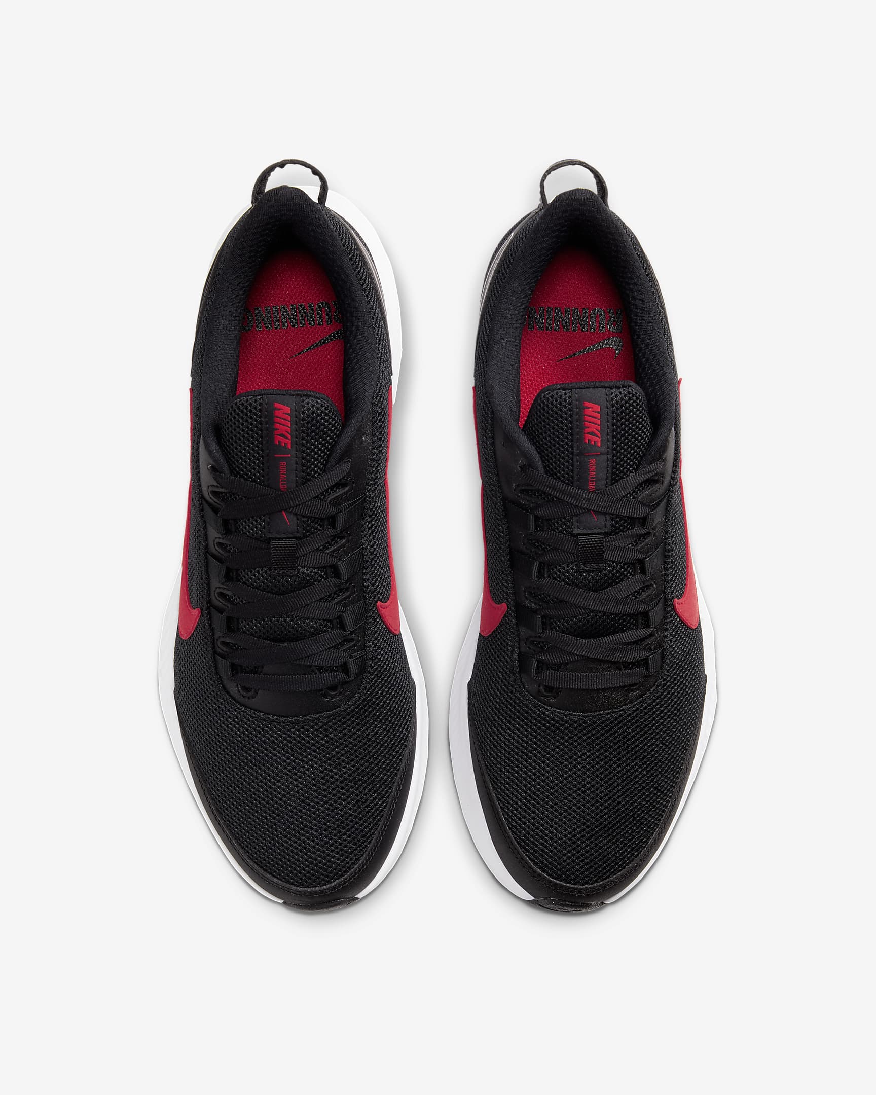 Nike Run All Day 2 Men's Running Shoe - Black/White/University Red