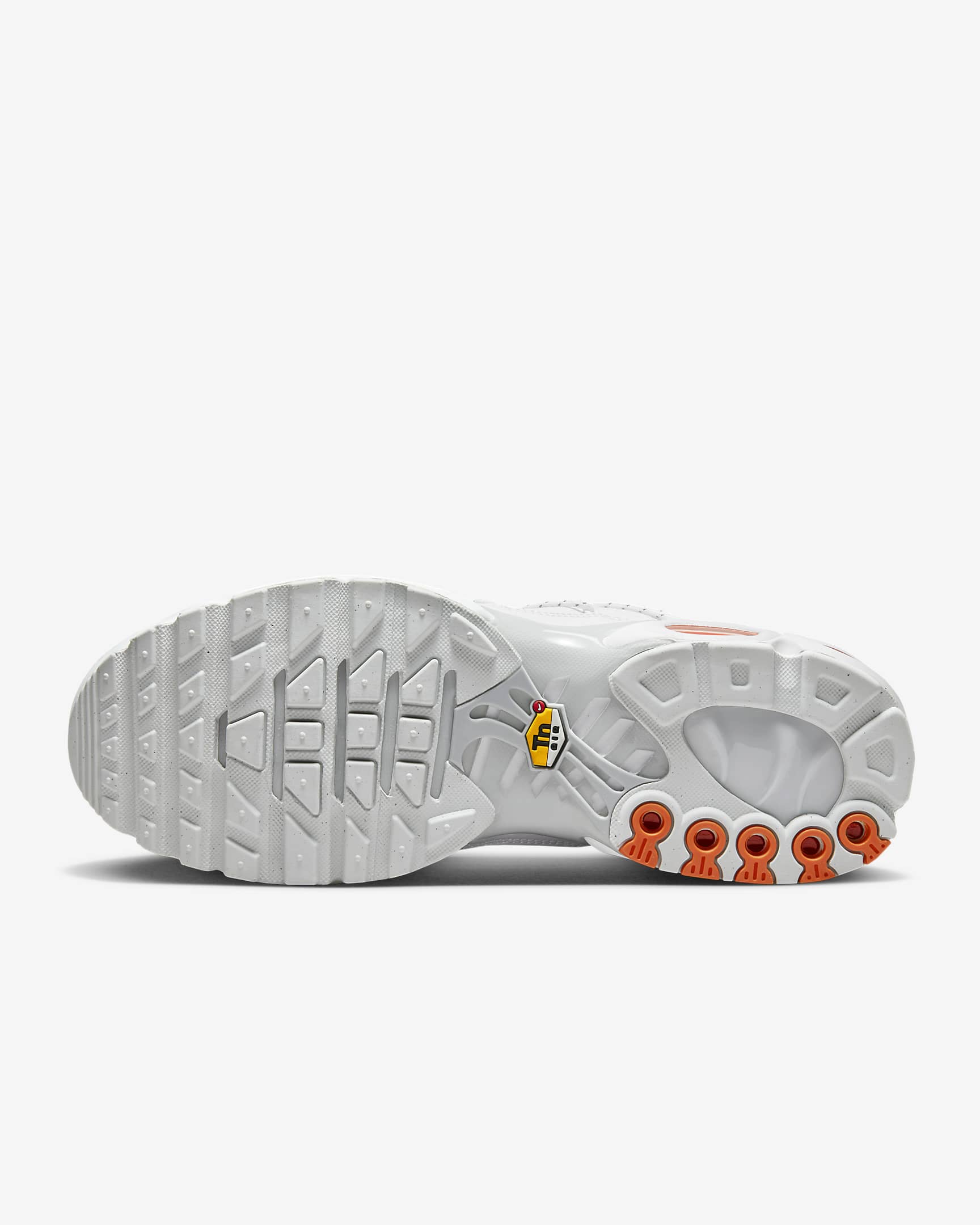 Nike Air Max Plus Utility Zapatillas - Hombre - Blanco/Safety Orange/Pure Platinum