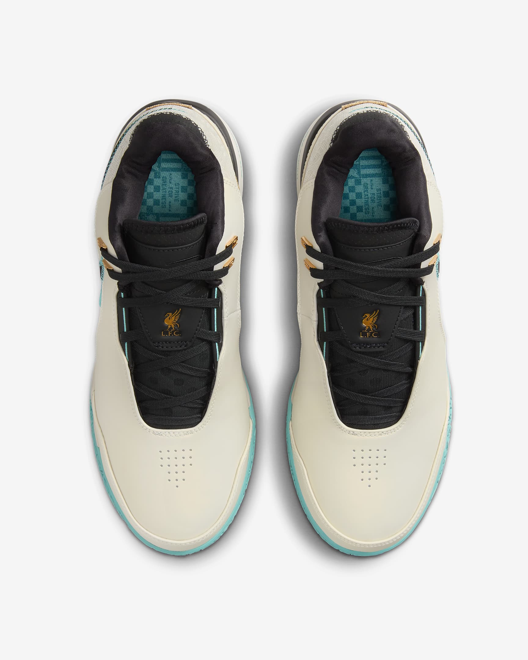 LeBron NXXT Gen AMPD EP Basketball Shoes - Light Orewood Brown/Washed Teal/Metallic Gold/Black