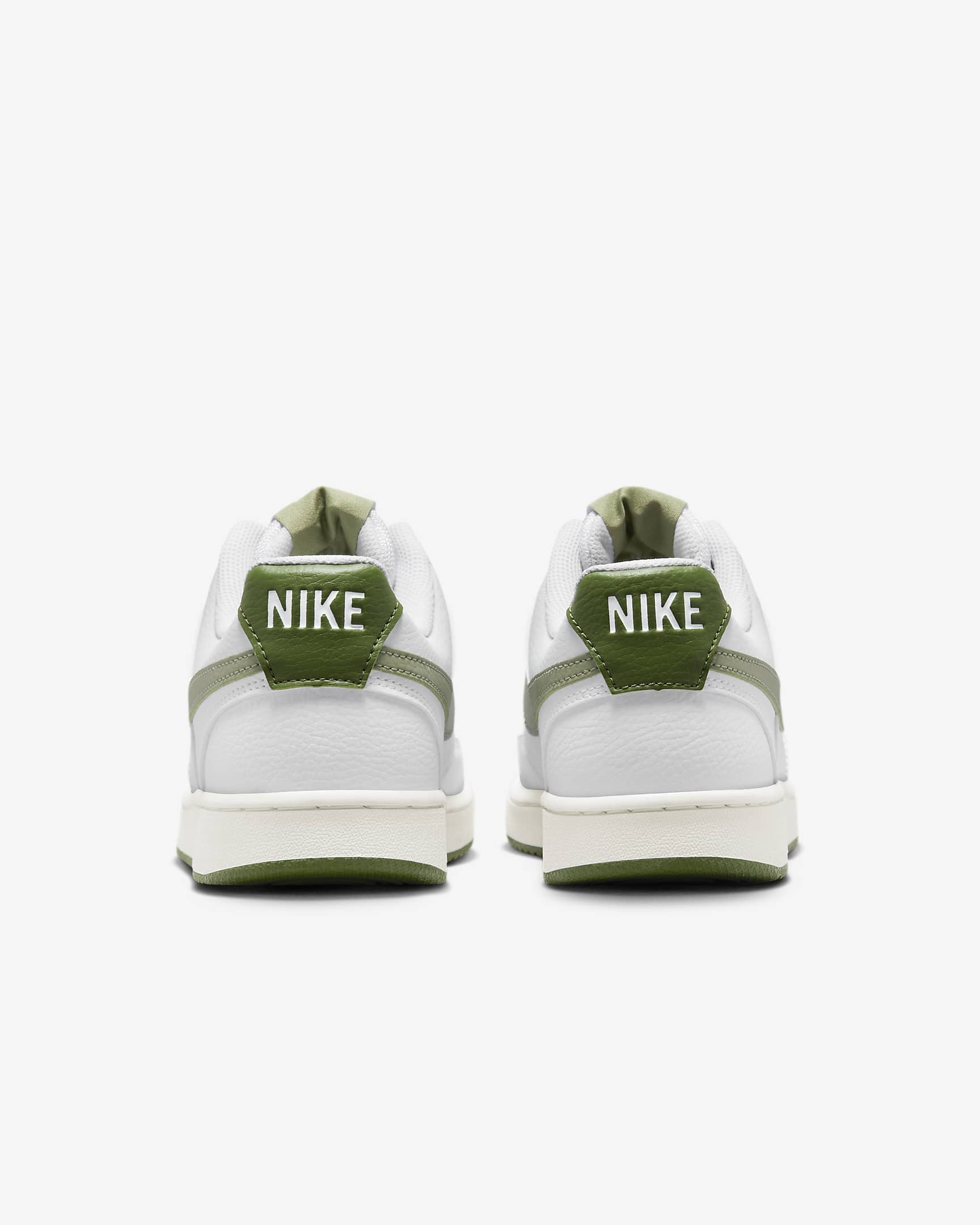 Nike Court Vision Low Men's Shoes - White/Treeline/Sail/Oil Green