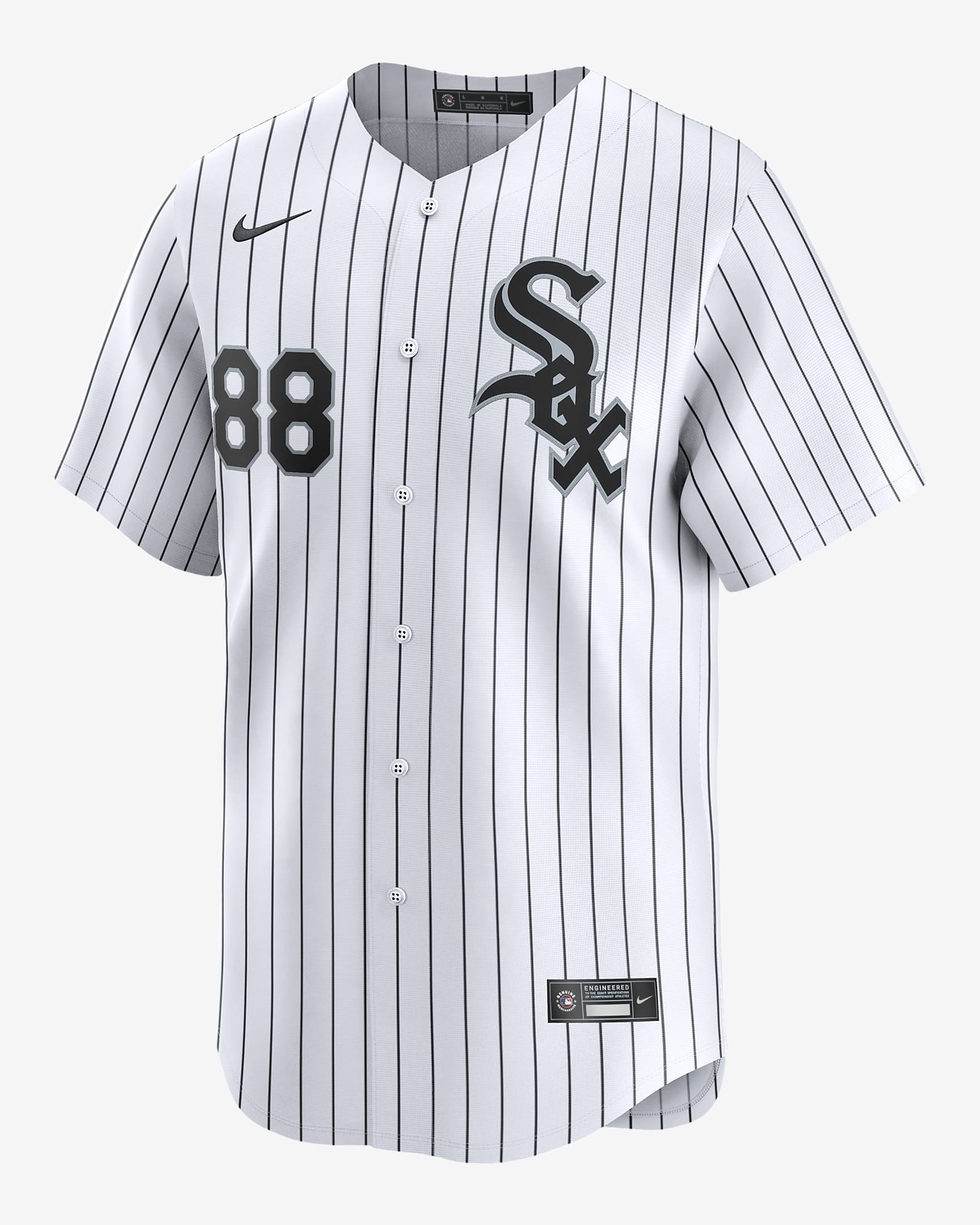 Luis Robert Chicago White Sox Men's Nike Dri-FIT ADV MLB Limited Jersey - White