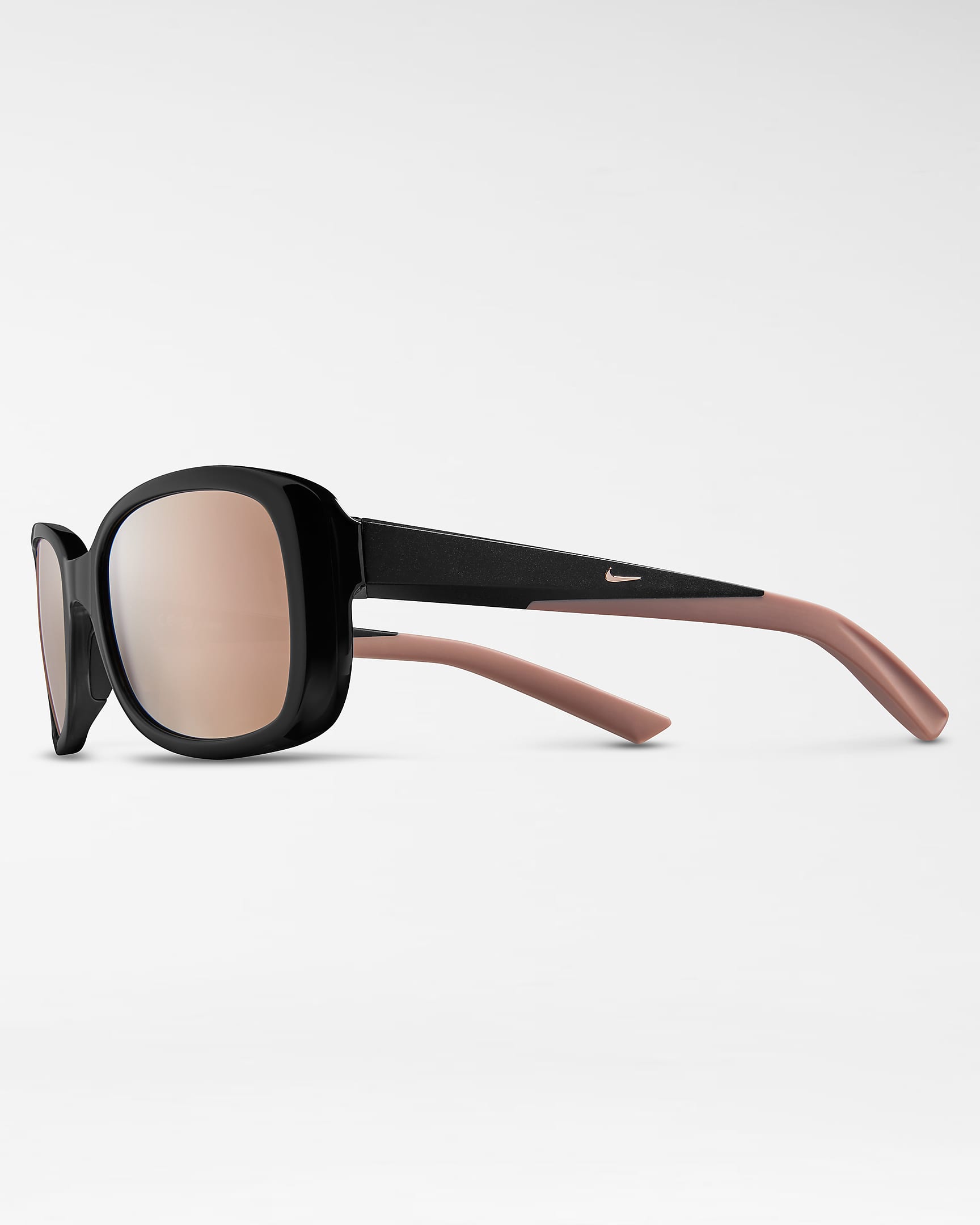 Nike Epic Breeze Mirrored Sunglasses - Black/Rose Gold