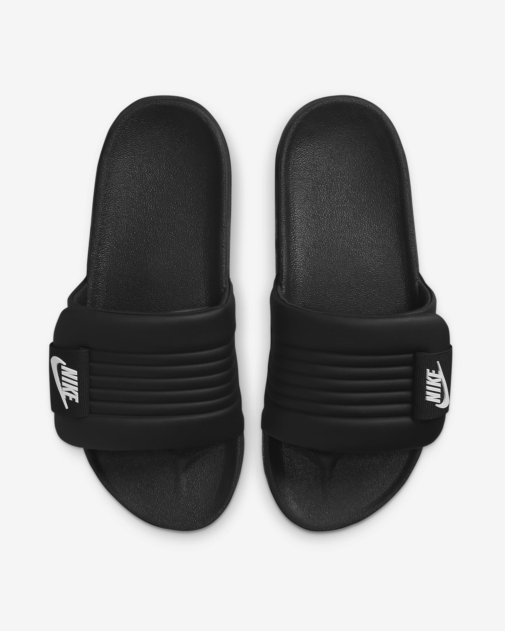 Nike Offcourt Adjust Women's Slides - Black/Black/White