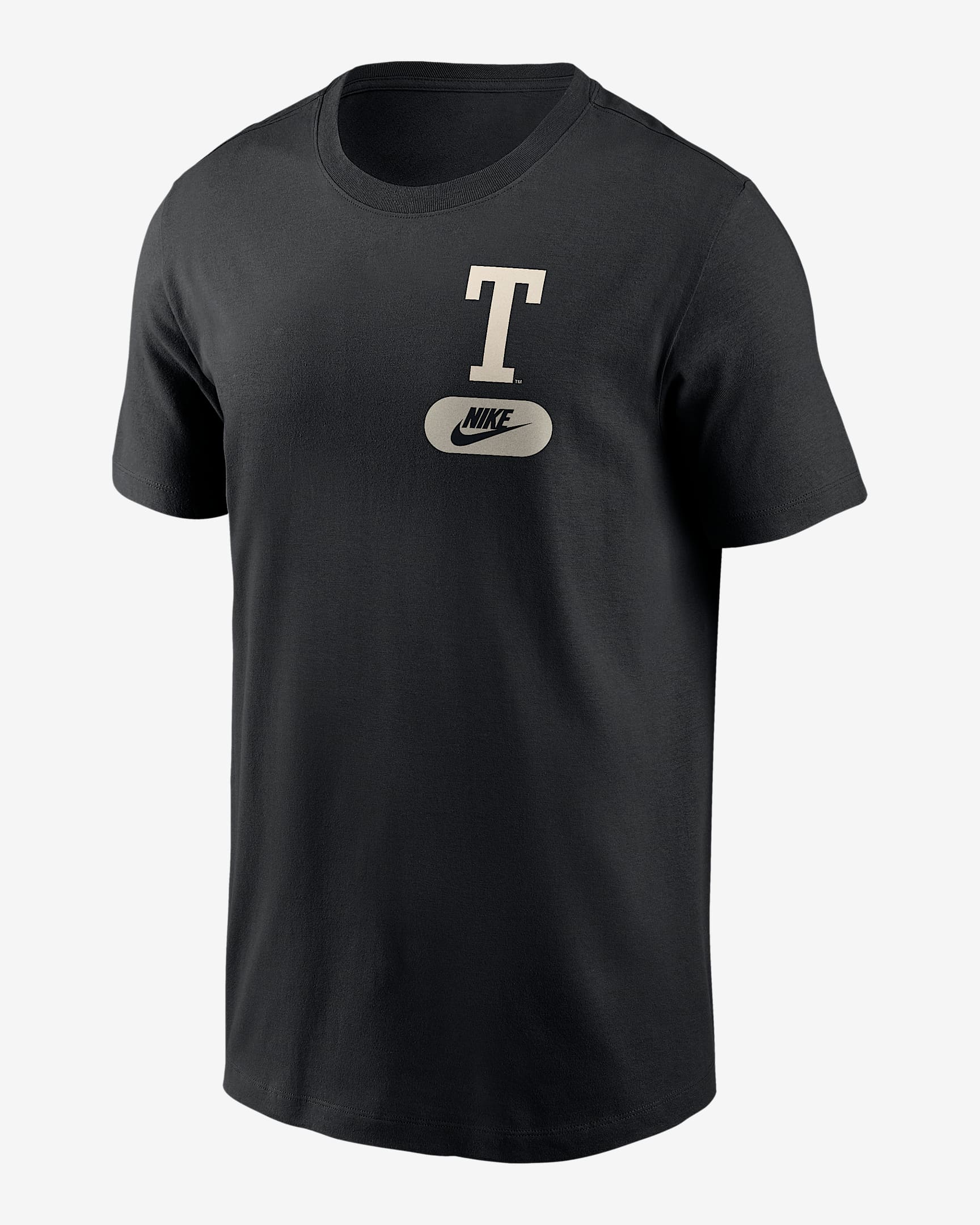 Texas 2-Hit Men's Nike College T-Shirt - Black