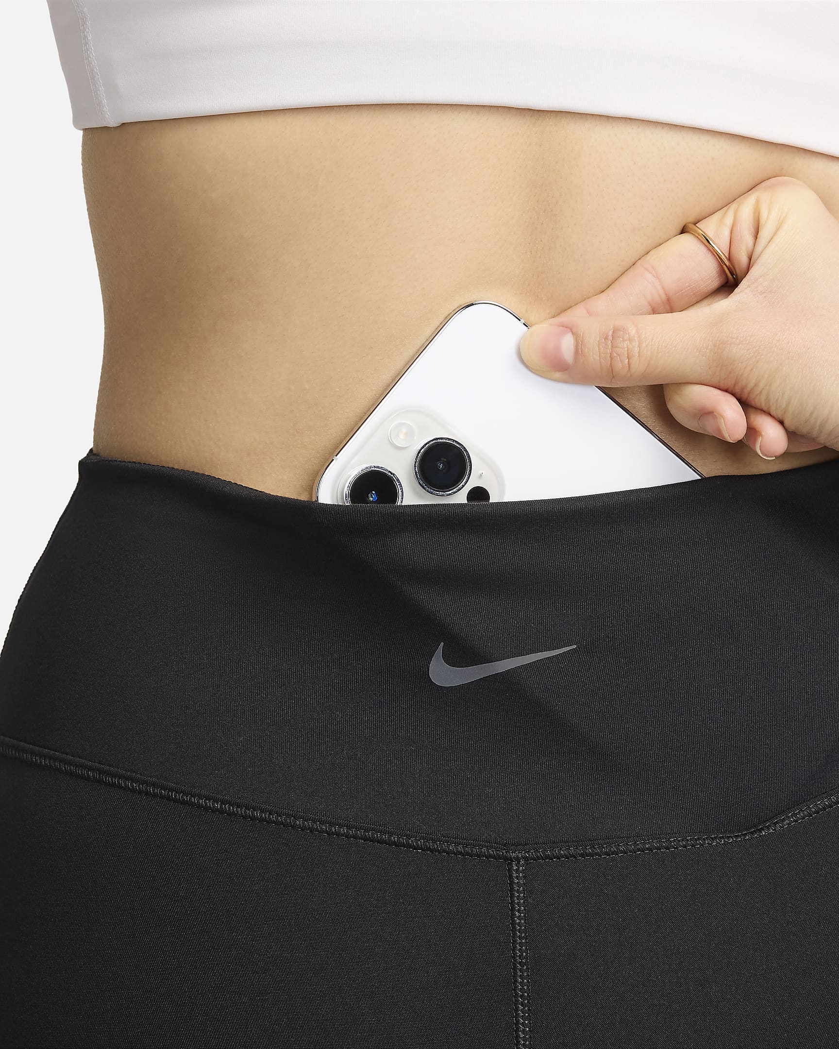nike one leggings crop