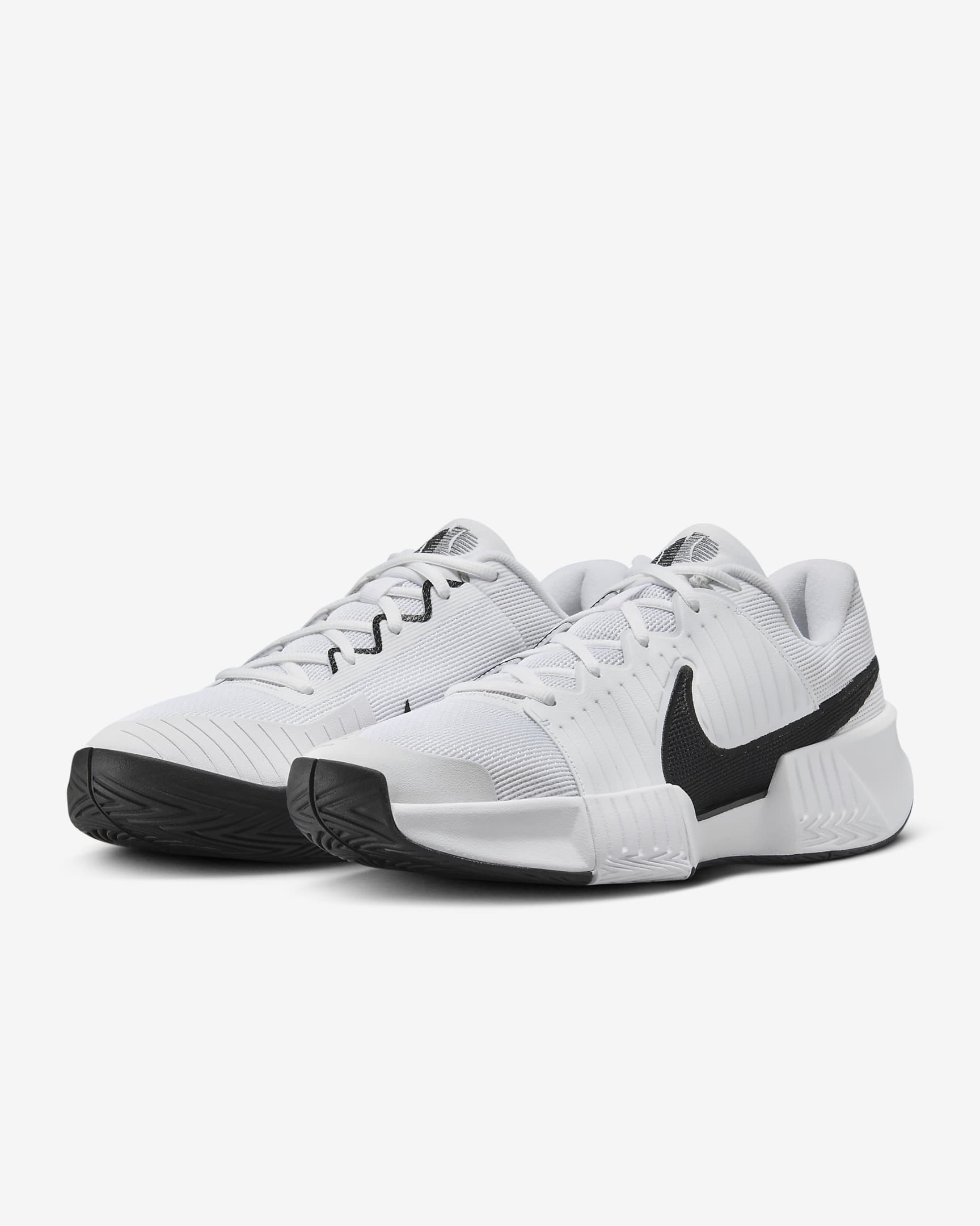 Nike GP Challenge Pro Men's Hard Court Tennis Shoes - White/White/Black