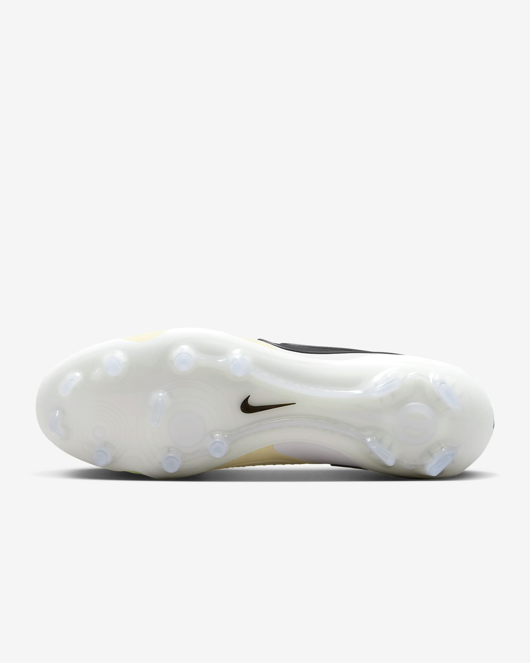 Nike Tiempo Legend 10 Elite Firm-Ground Low-Top Soccer Cleats - Lemonade/Metallic Gold Coin/Black